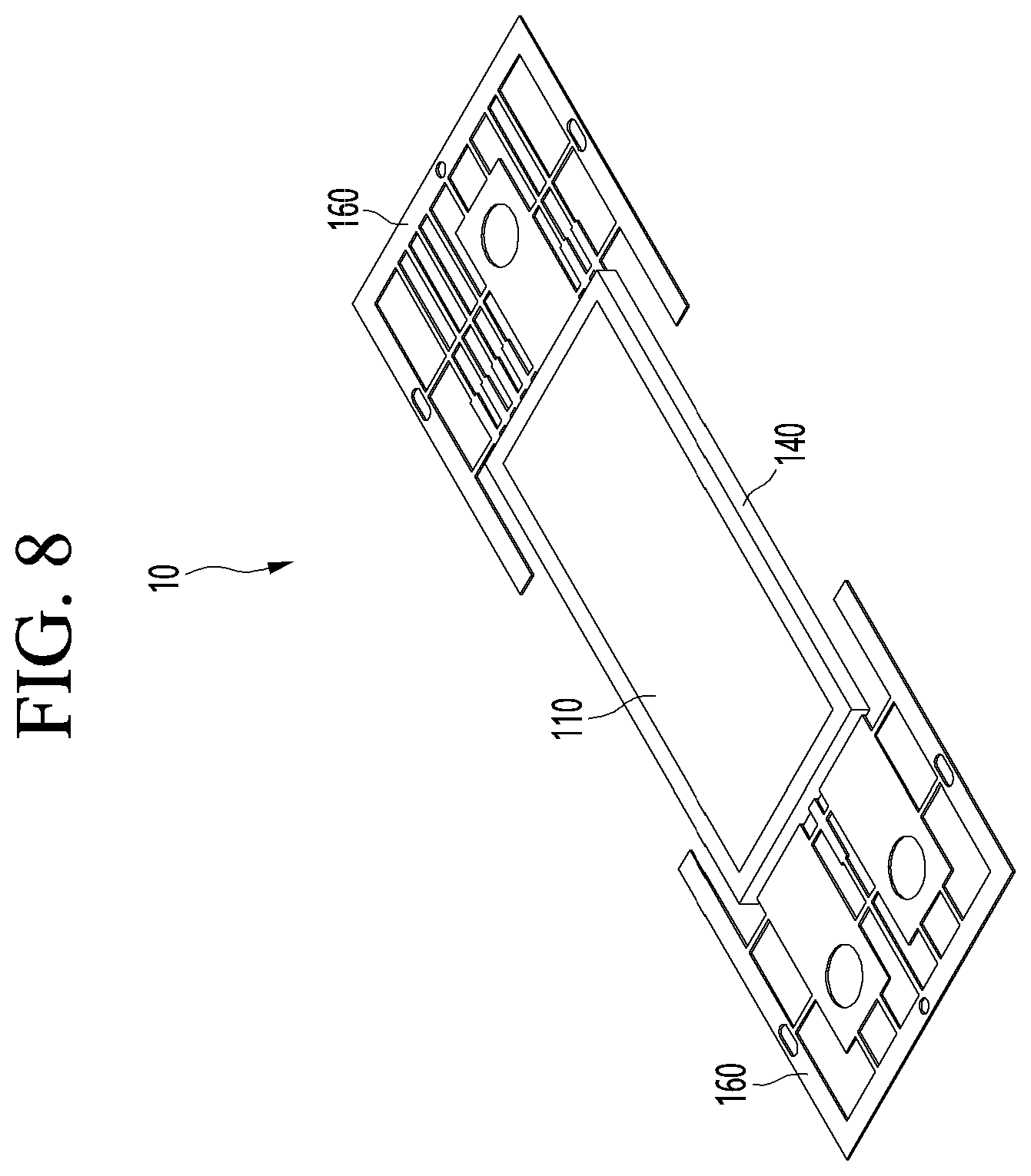 Patent US11810887 Figure 9 – Double-sided cooling type power module and manufacturing method therefor
