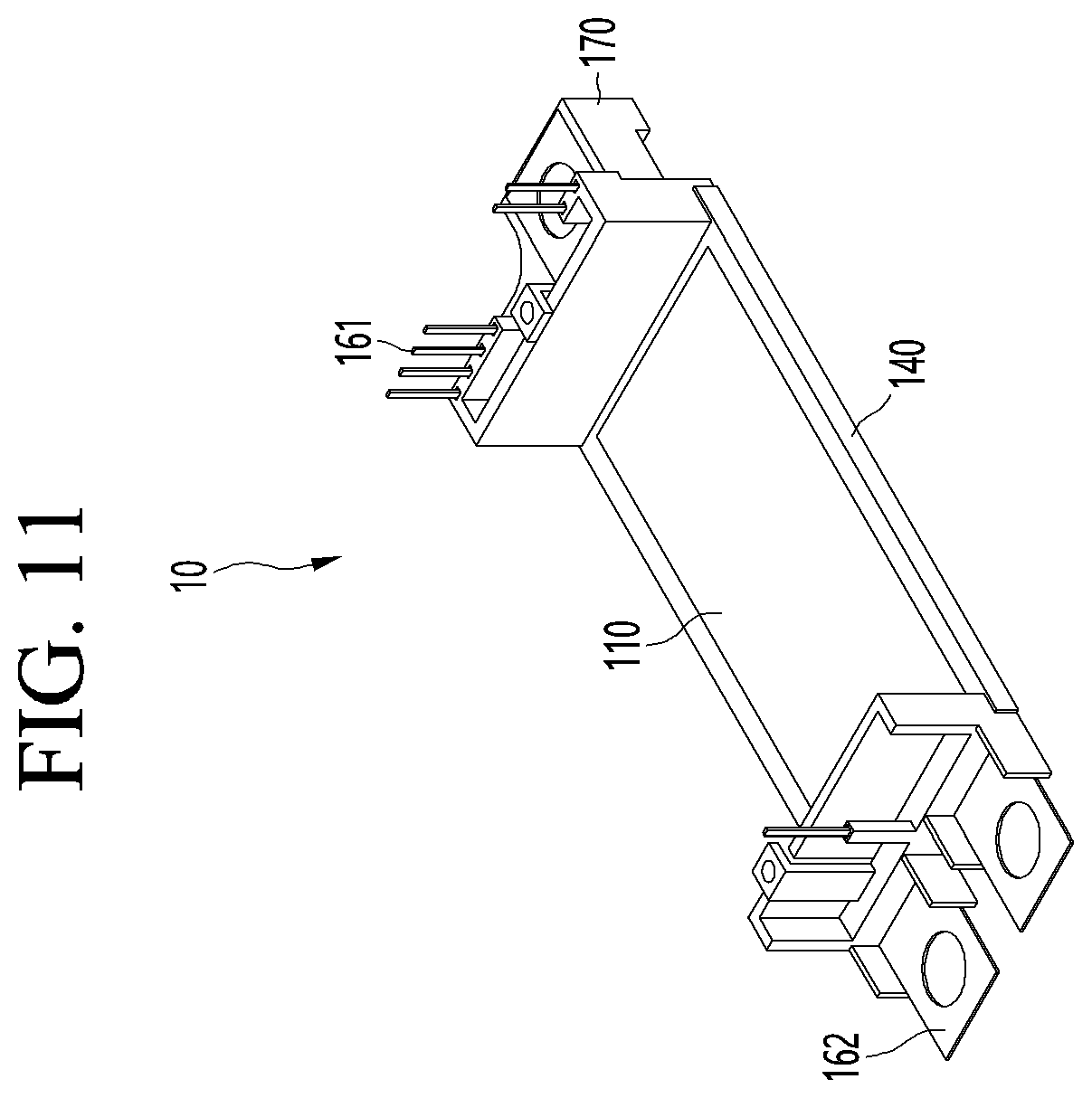Patent US11810887 Figure 12 – Double-sided cooling type power module and manufacturing method therefor