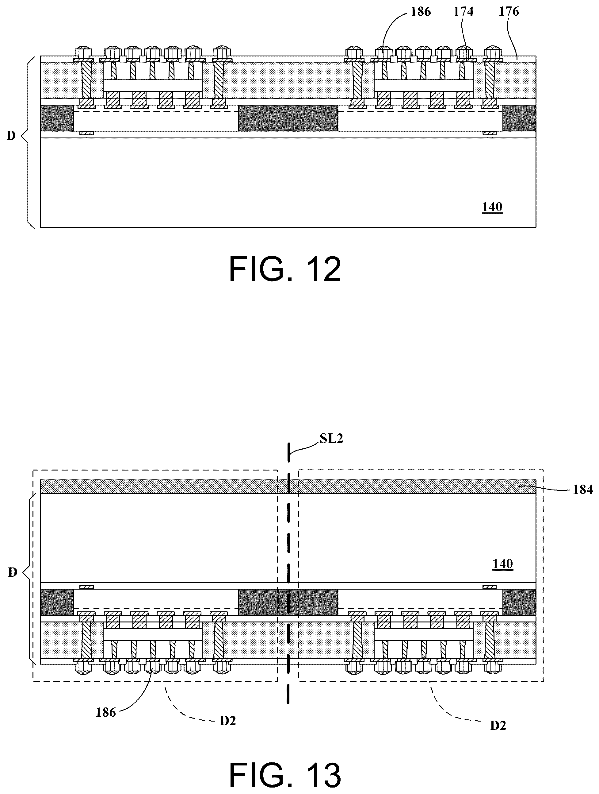 Patent US11810897 Figure 6 – Package structure and method of fabricating the same
