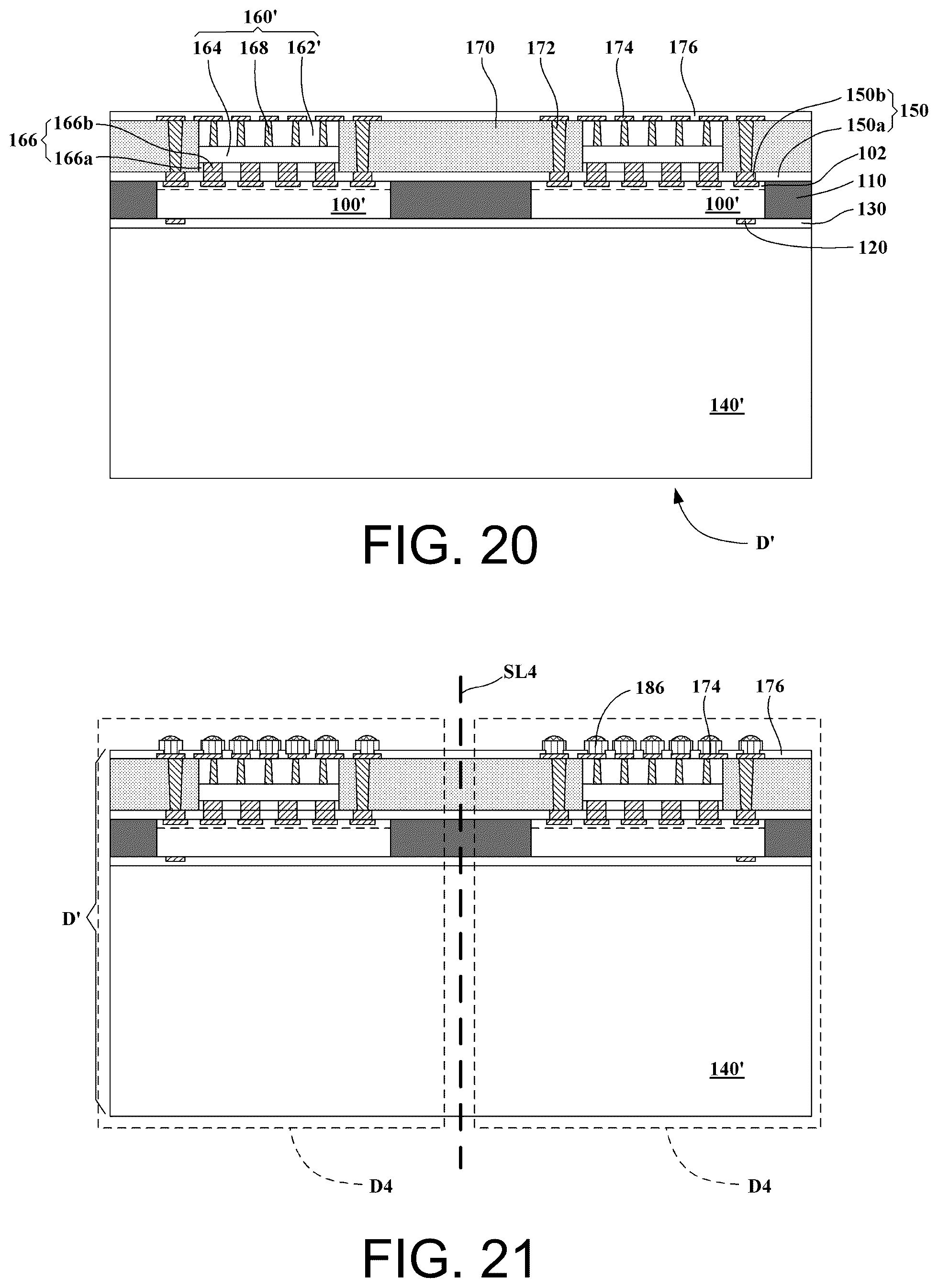 Patent US11810897 Figure 10 – Package structure and method of fabricating the same