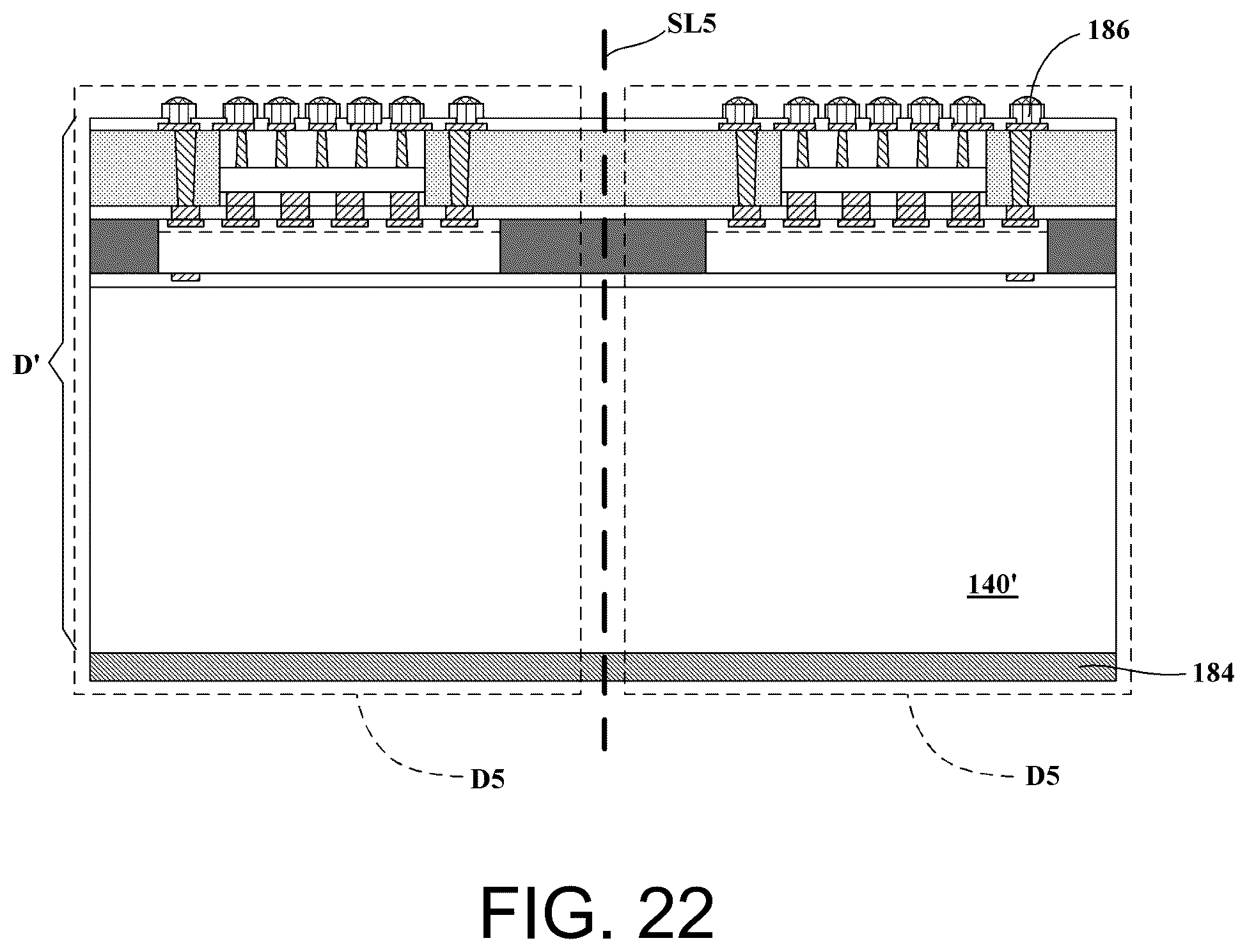 Patent US11810897 Figure 11 – Package structure and method of fabricating the same