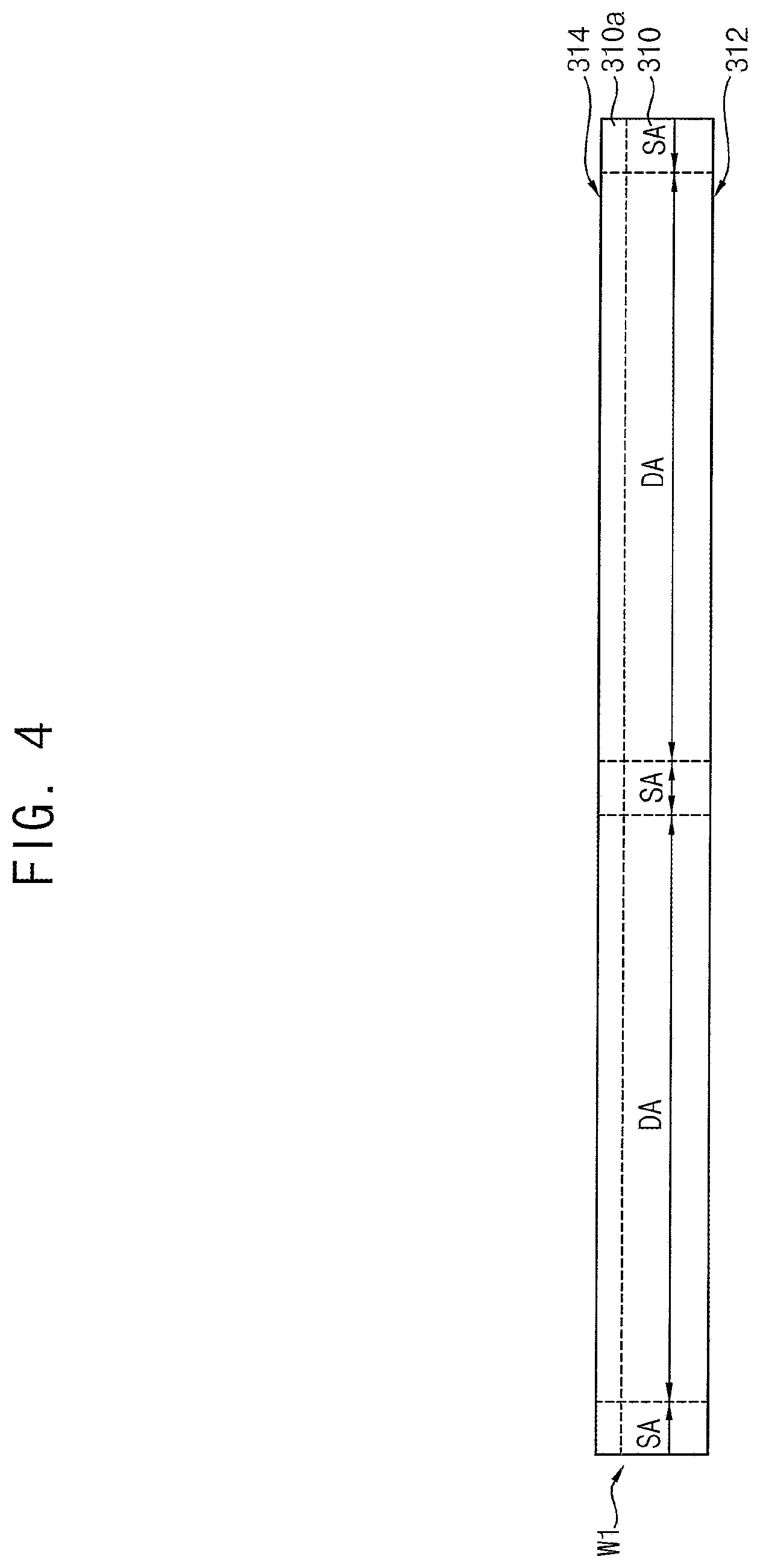 Patent US11810900 Figure 4 – Semiconductor packages stacked by wafer bonding process and methods of manufacturing the semiconductor packages