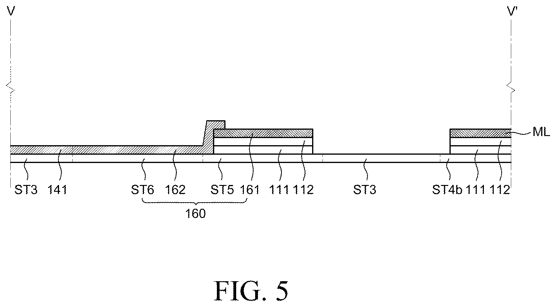Patent US11810906 Figure 5 – Stretchable display device