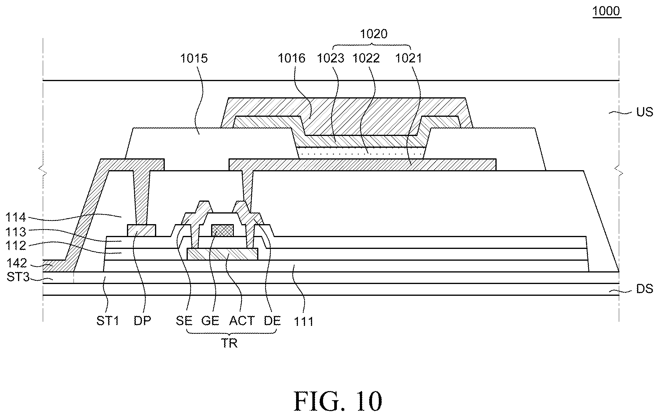 Patent US11810906 Figure 10 – Stretchable display device