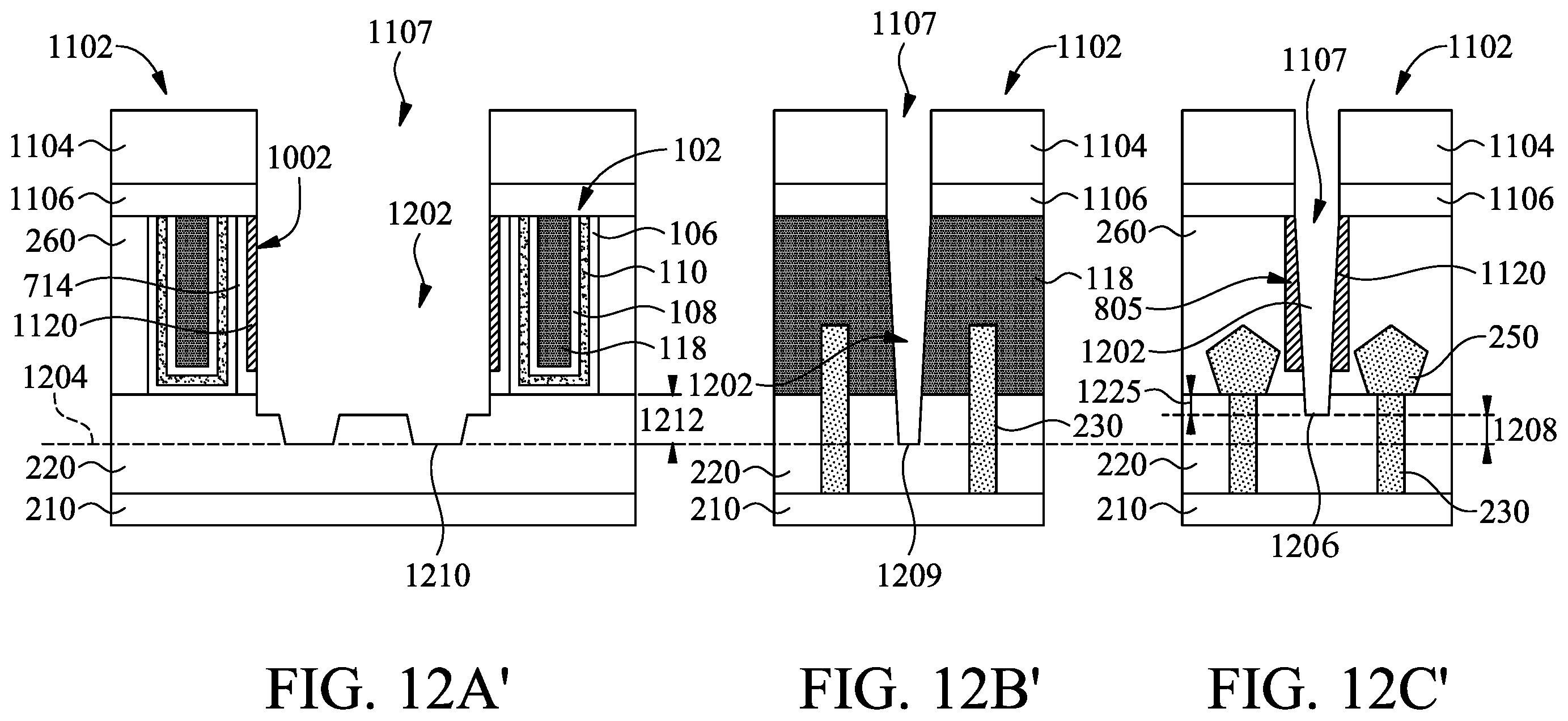 Patent US11810909 Figure 13 – Metal gate structure cutting process