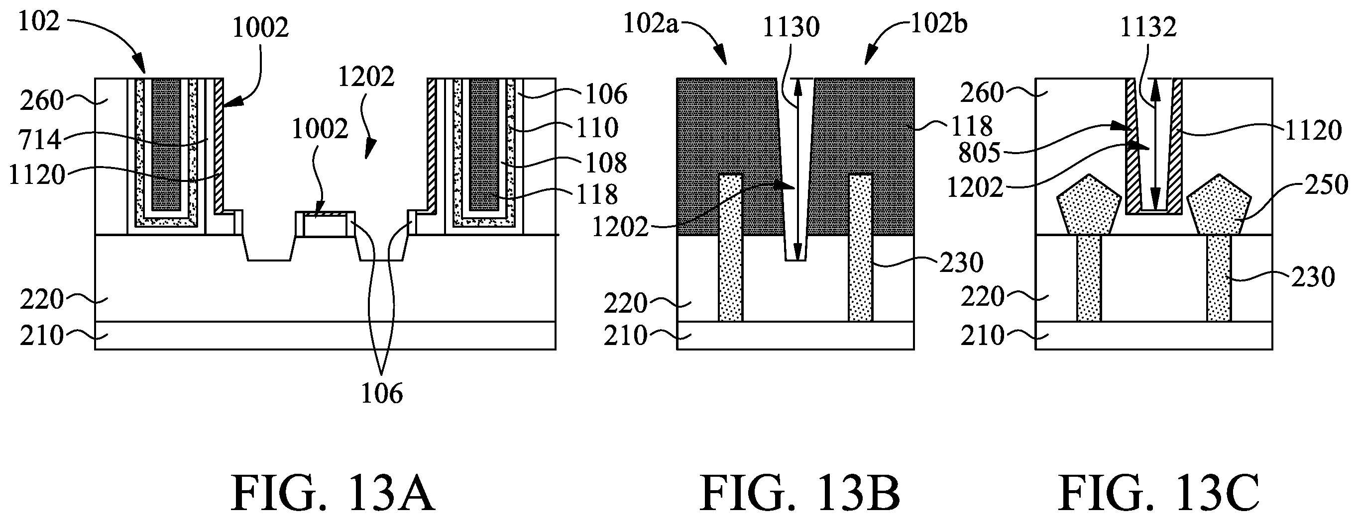 Patent US11810909 Figure 14 – Metal gate structure cutting process
