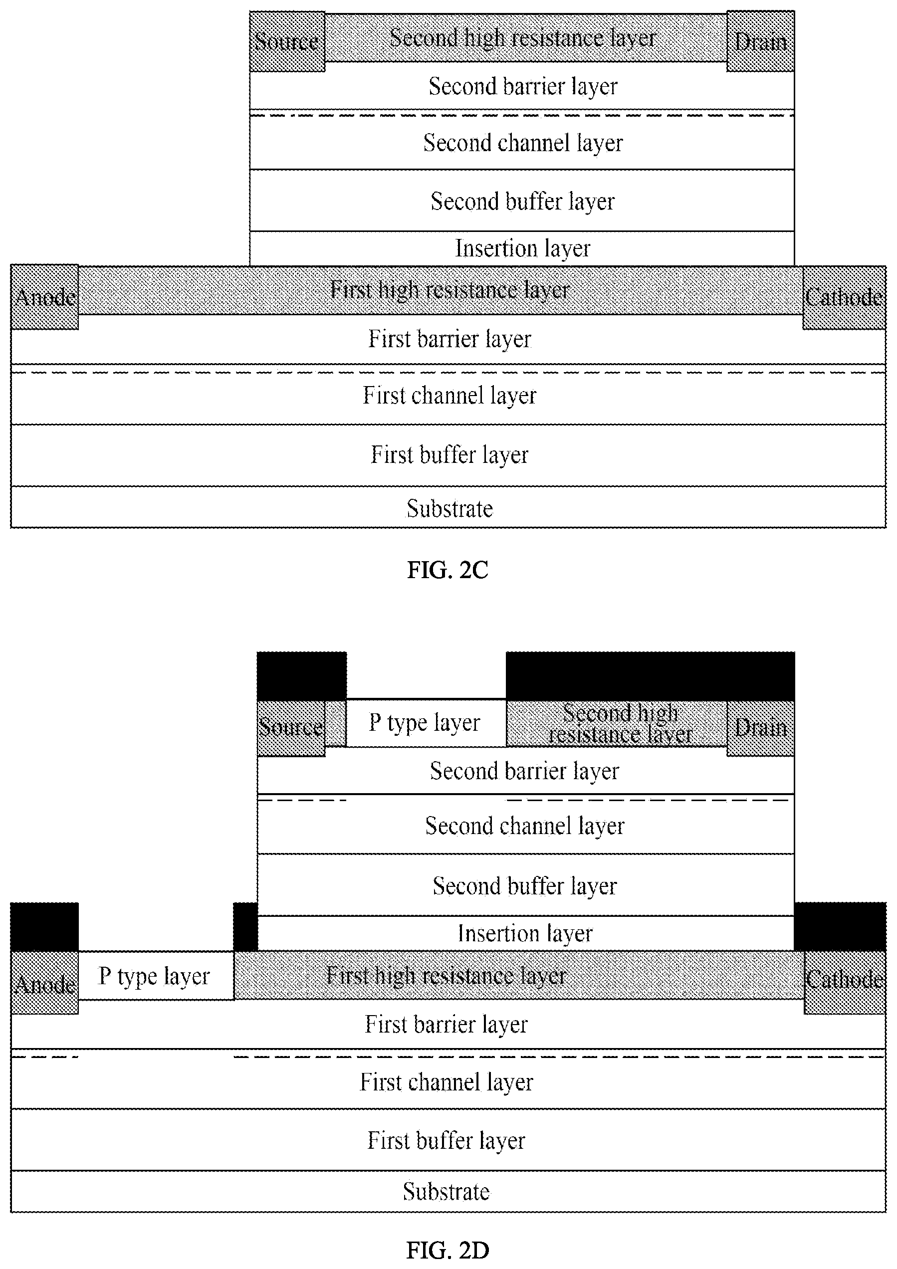 Patent US11810910 Figure 3 – Group III nitride transistor structure capable of reducing leakage current and fabricating method thereof