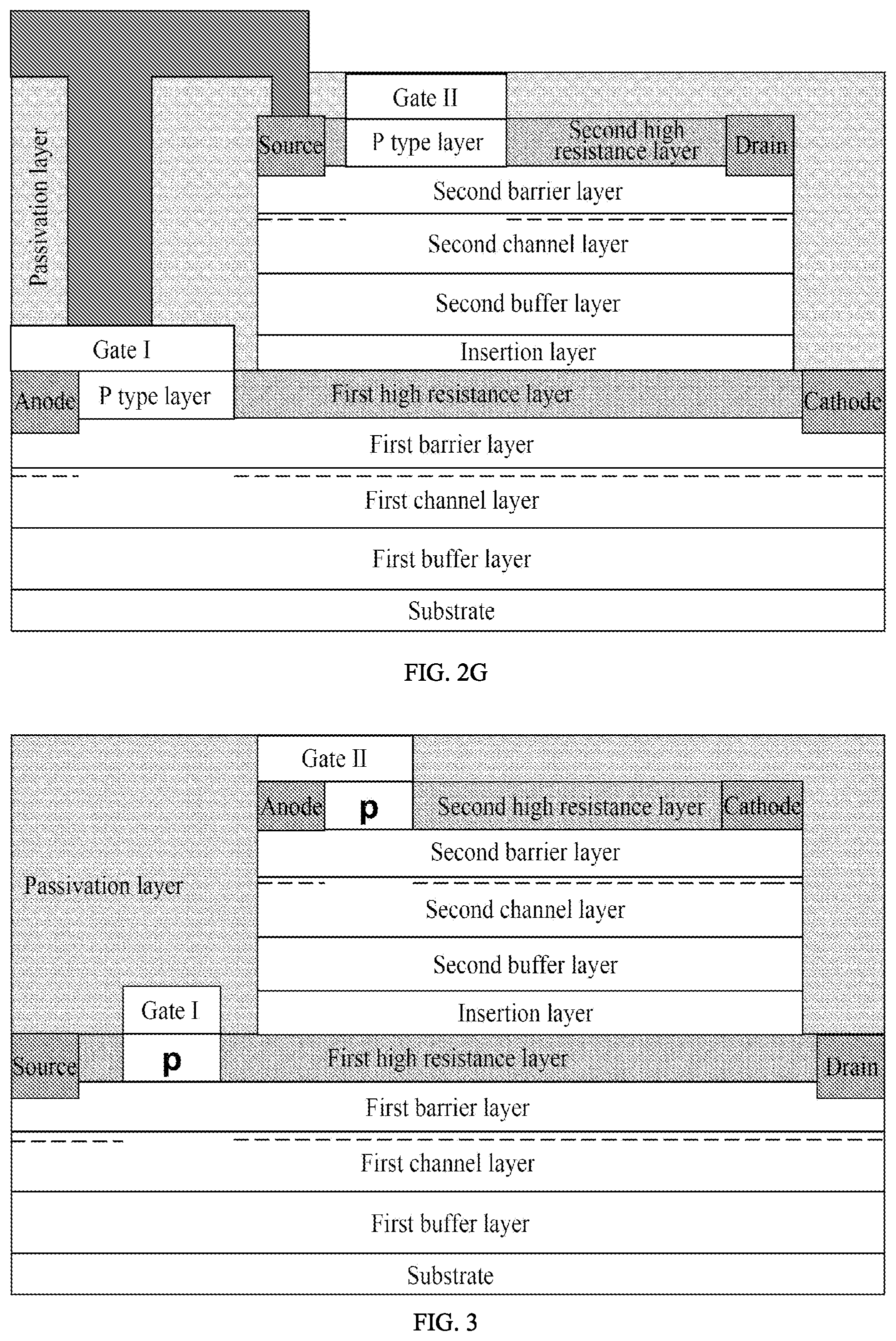 Patent US11810910 Figure 5 – Group III nitride transistor structure capable of reducing leakage current and fabricating method thereof