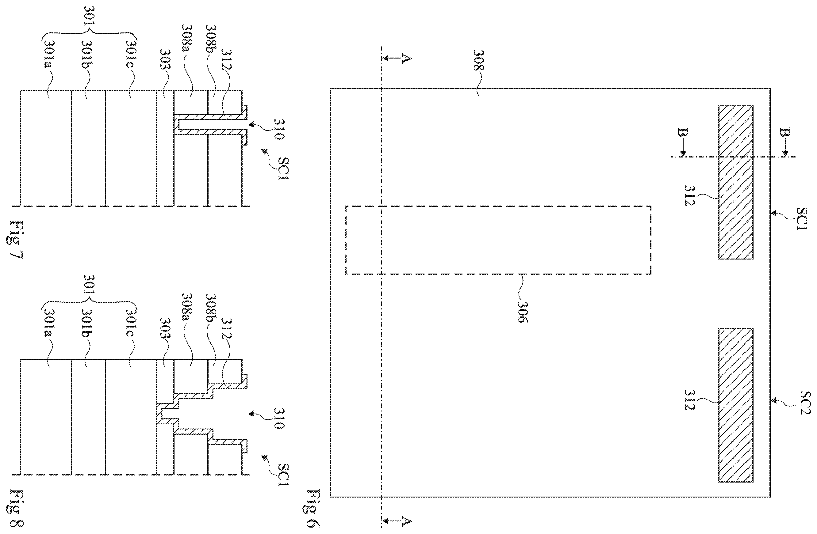 Patent US11810911 Figure 3 – Monolithic component comprising a gallium nitride power transistor