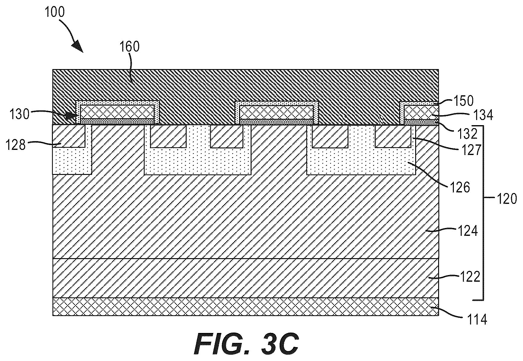 Patent US11810912 Figure 4 – Semiconductor devices having asymmetric integrated gate resistors for balanced turn-on/turn-off behavior