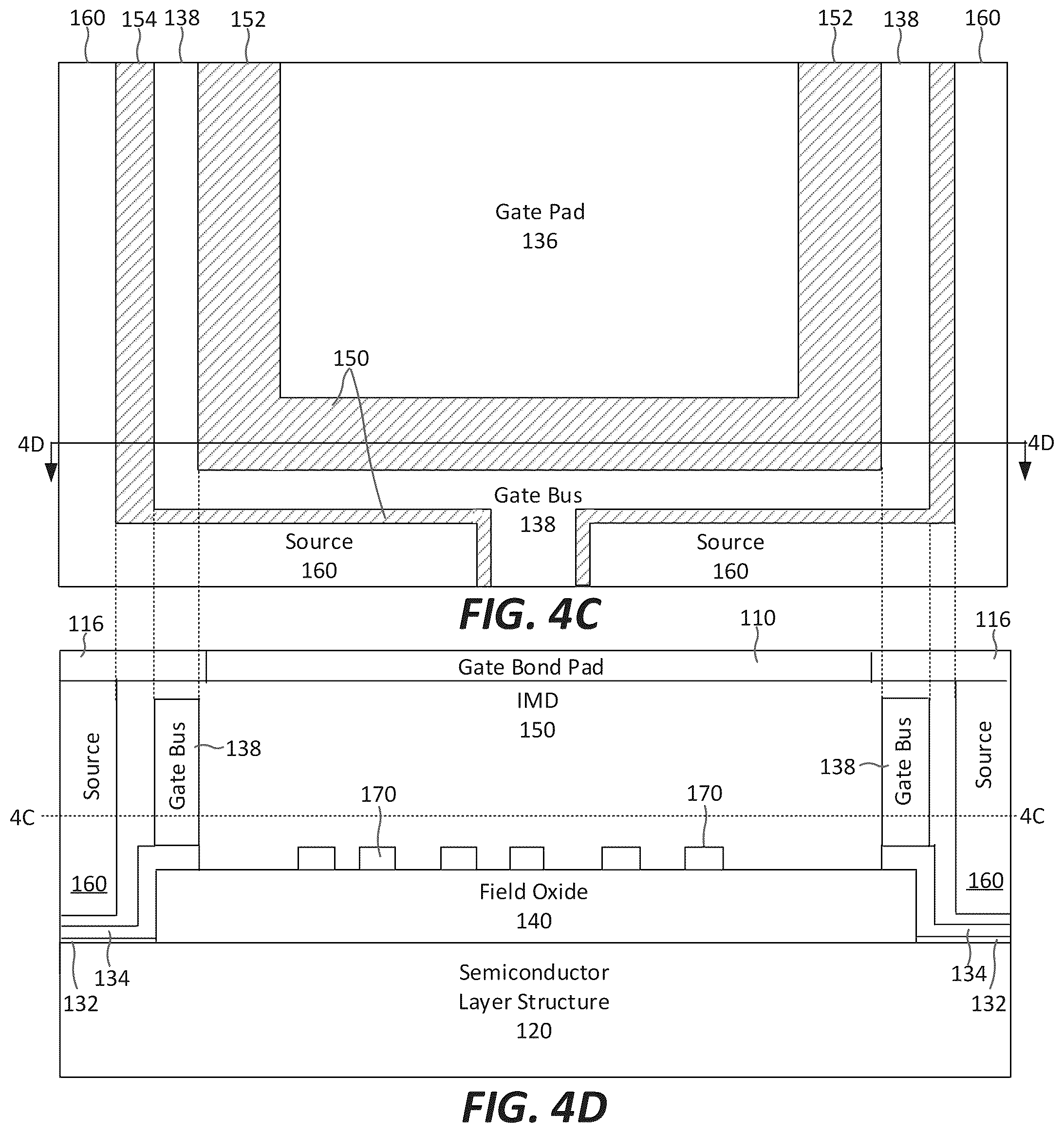 Patent US11810912 Figure 6 – Semiconductor devices having asymmetric integrated gate resistors for balanced turn-on/turn-off behavior