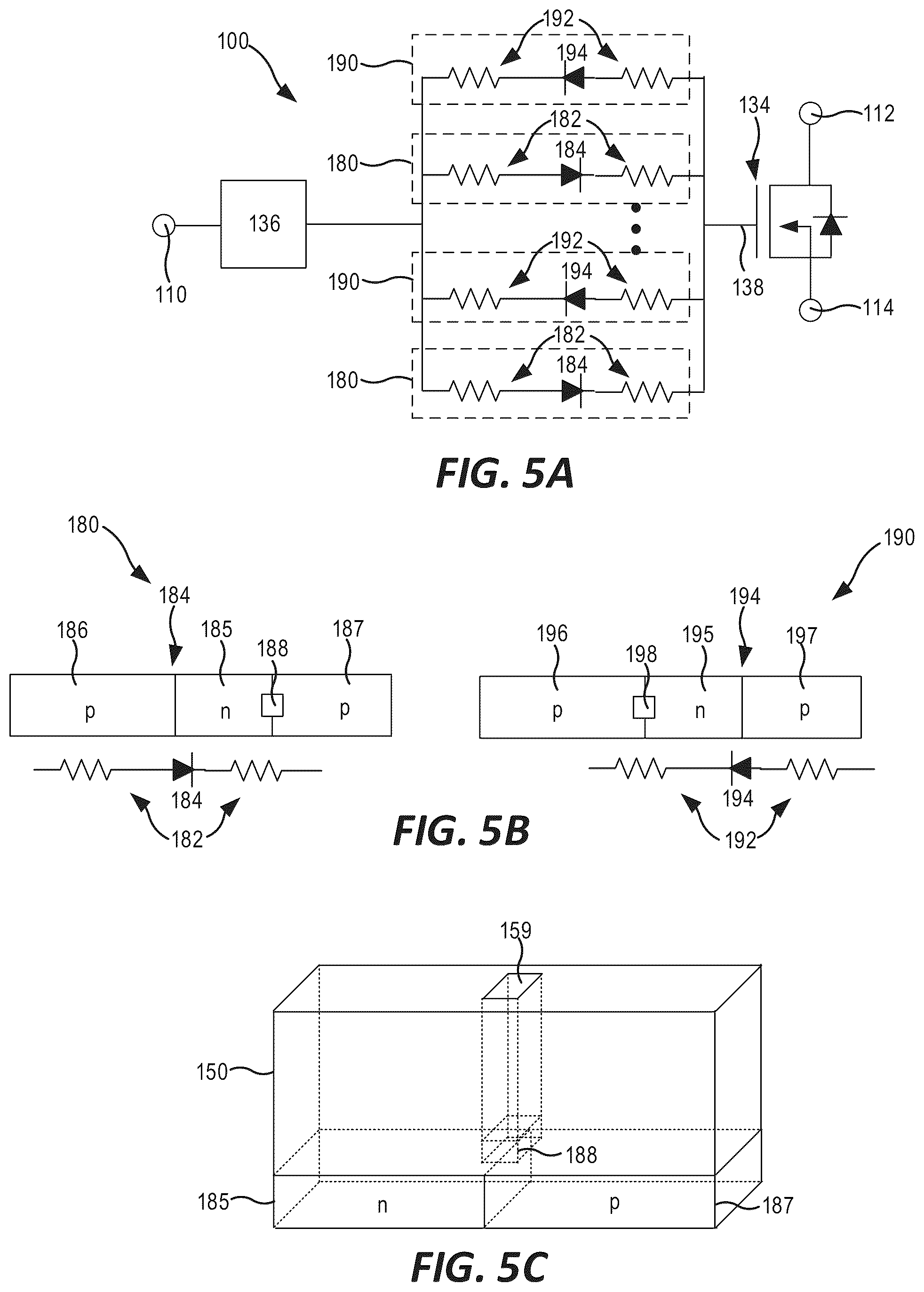 Patent US11810912 Figure 9 – Semiconductor devices having asymmetric integrated gate resistors for balanced turn-on/turn-off behavior