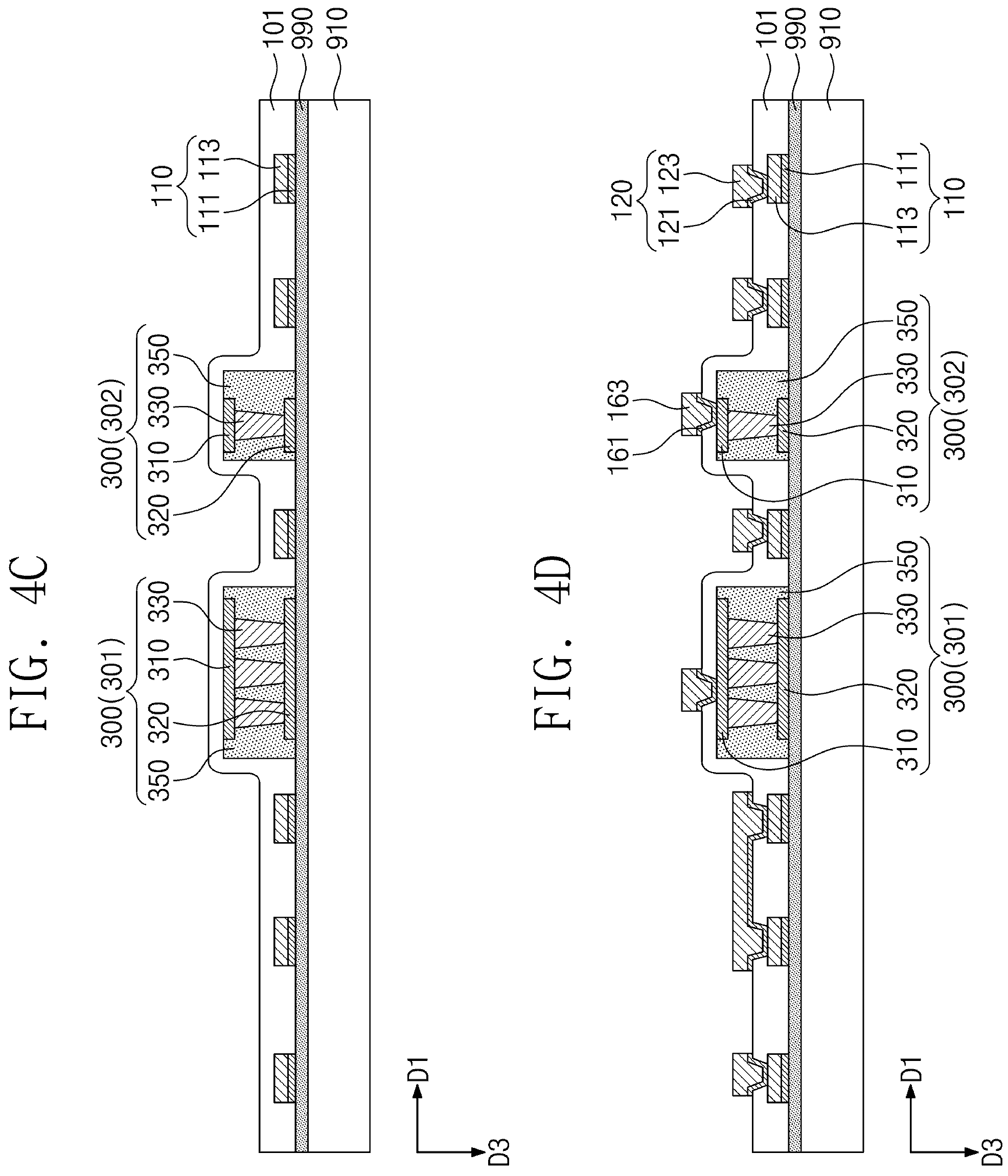 Patent US11810915 Figure 9 – Semiconductor package with redistribution substrate having embedded passive device