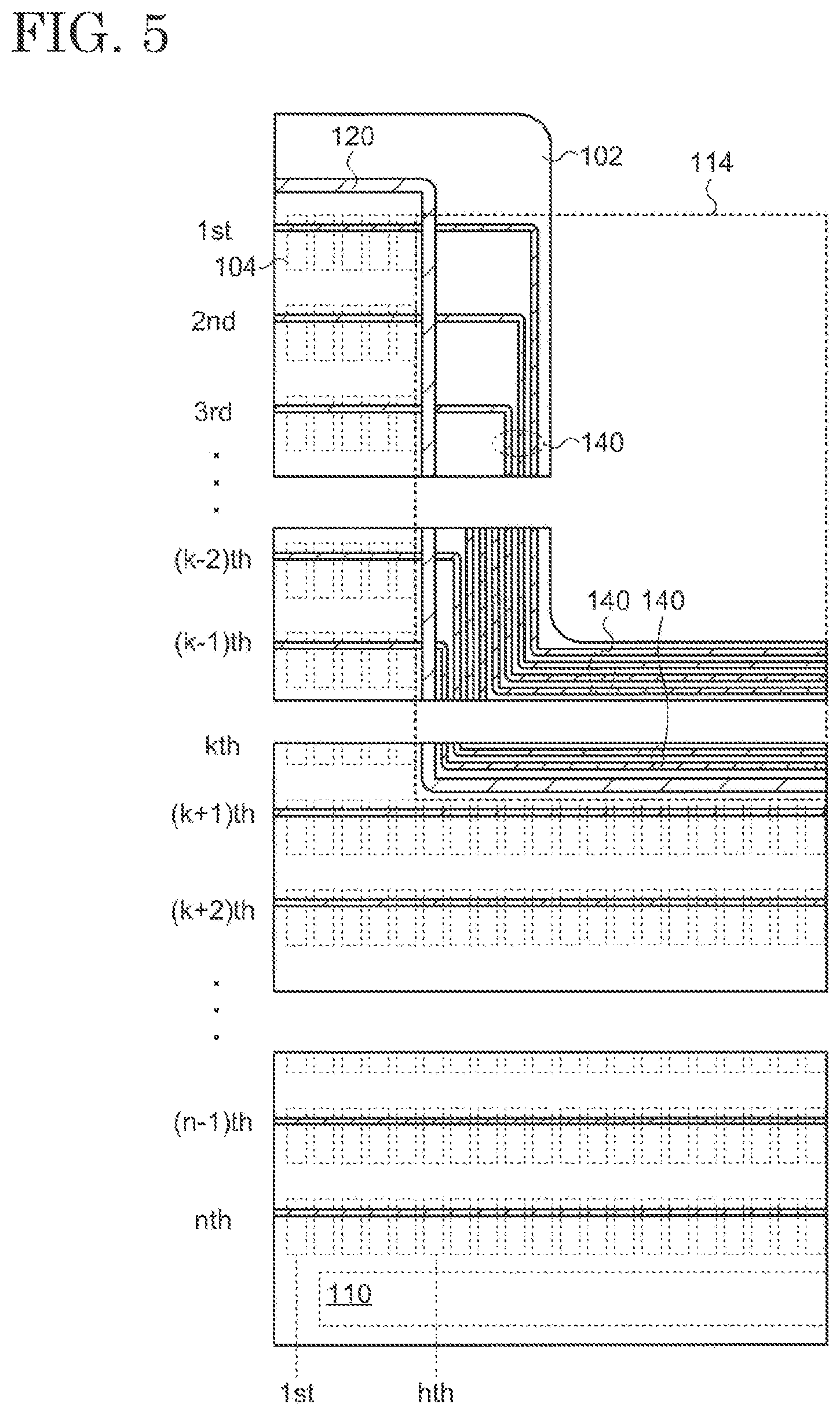 Patent US11810925 Figure 5 – TFT array substrate