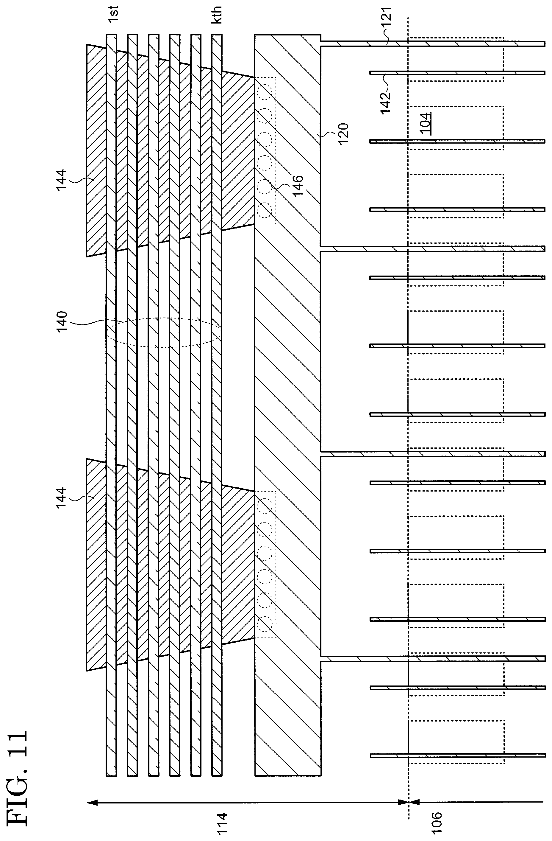 Patent US11810925 Figure 11 – TFT array substrate