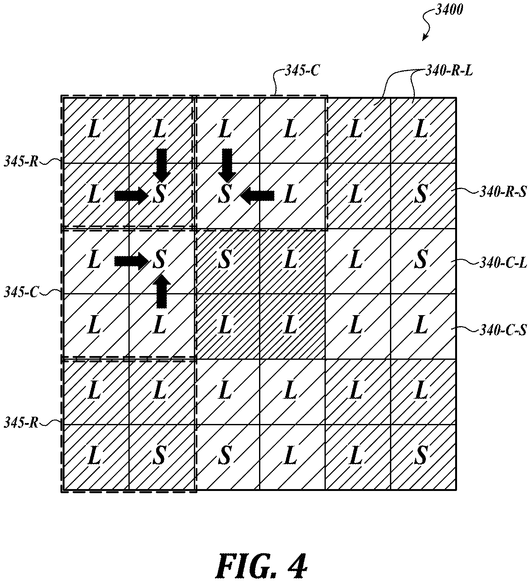 Patent US11810928 Figure 4 – CMOS image sensor with LED flickering reduction and low color cross-talk