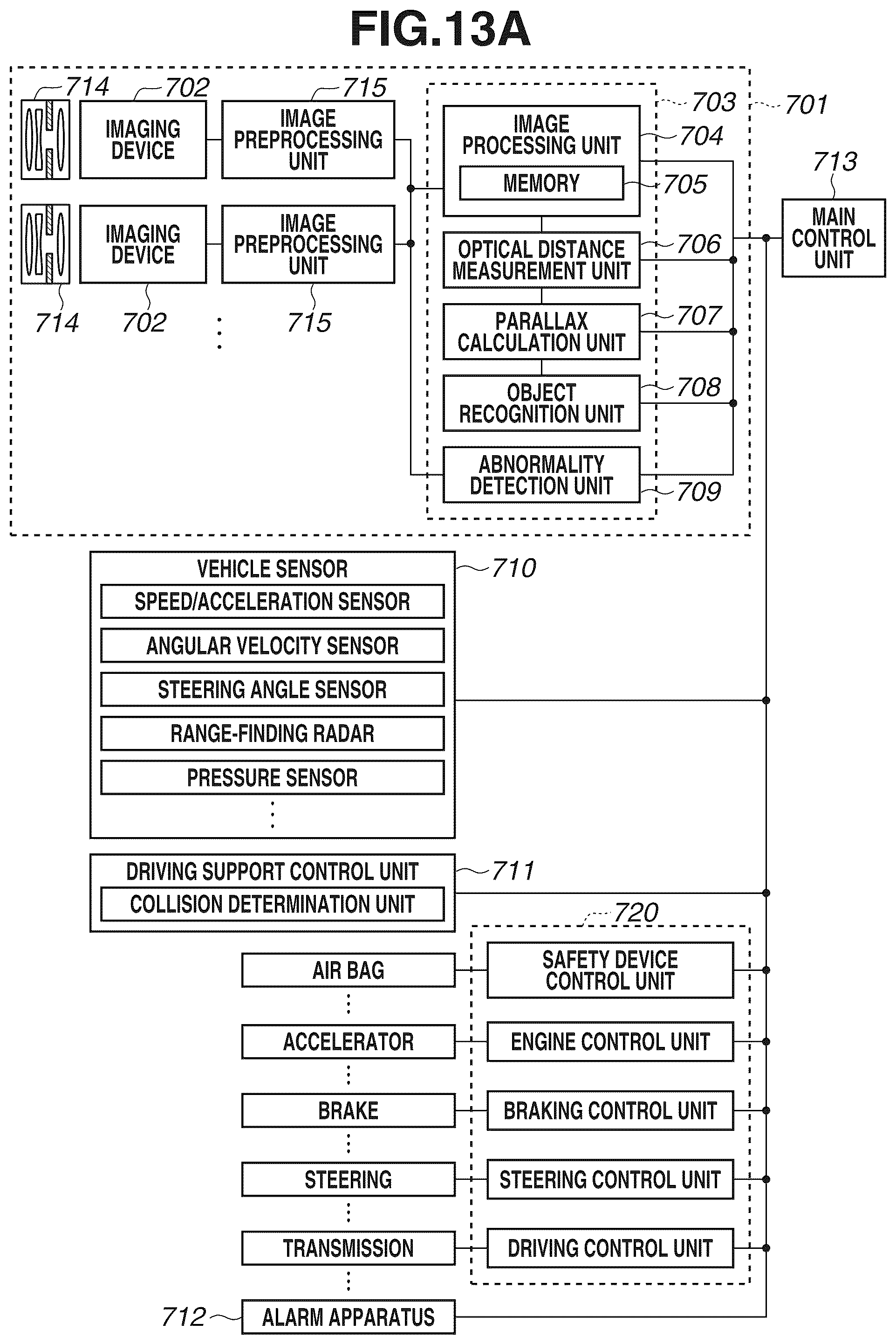 Patent US11810930 Figure 13 – Imaging device, imaging system, and moving body