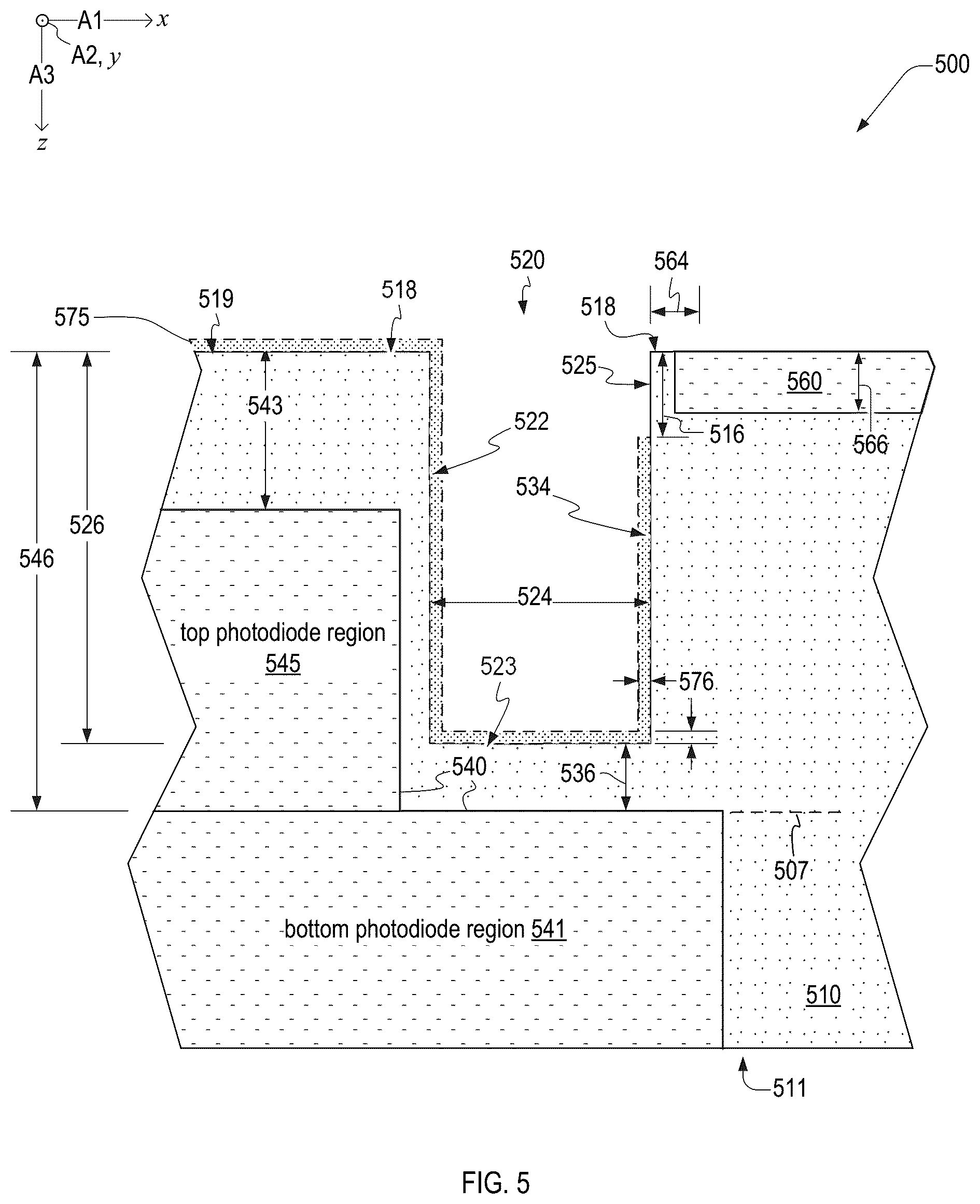 Patent US11810931 Figure 3 – Pixel-array substrate