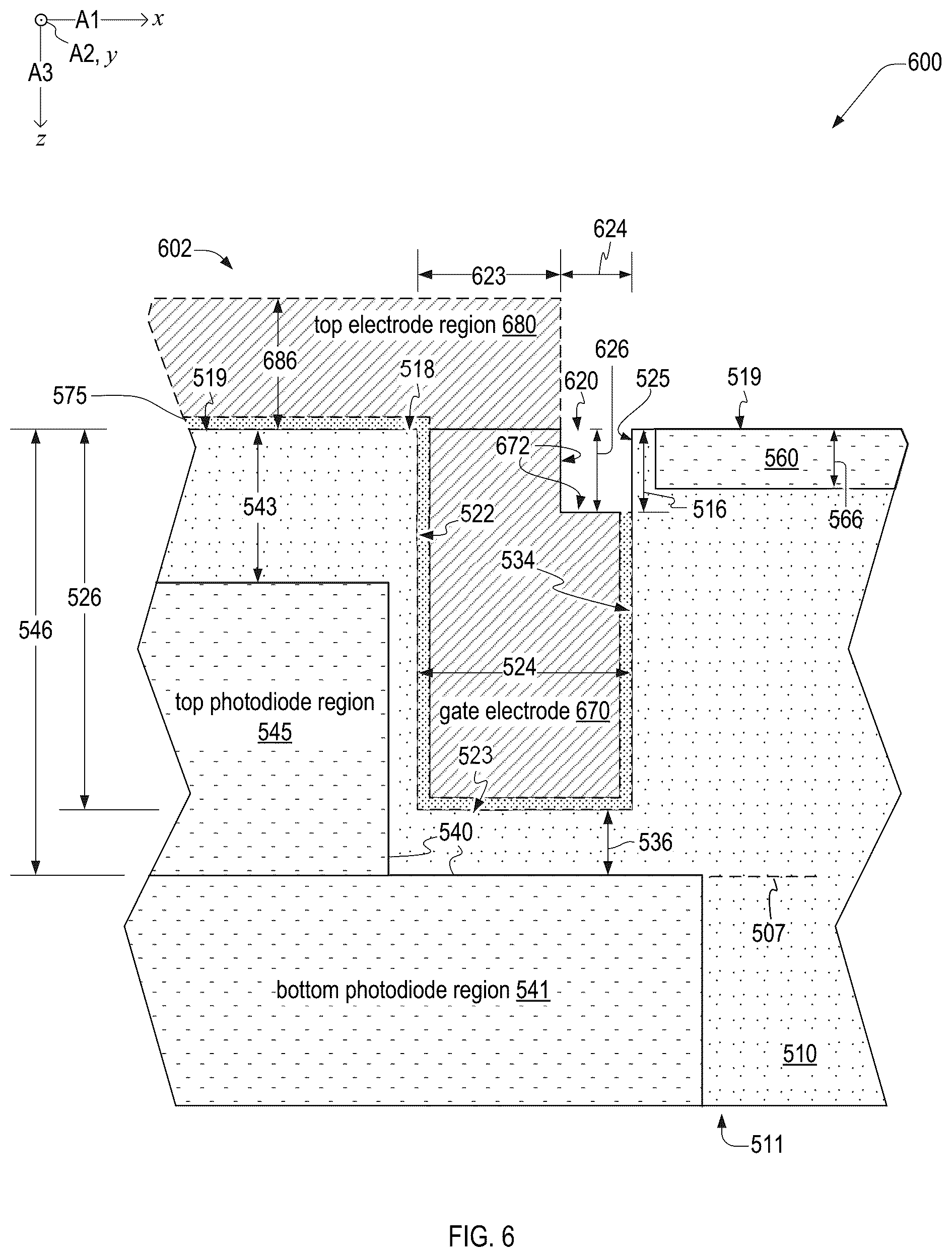 Patent US11810931 Figure 4 – Pixel-array substrate
