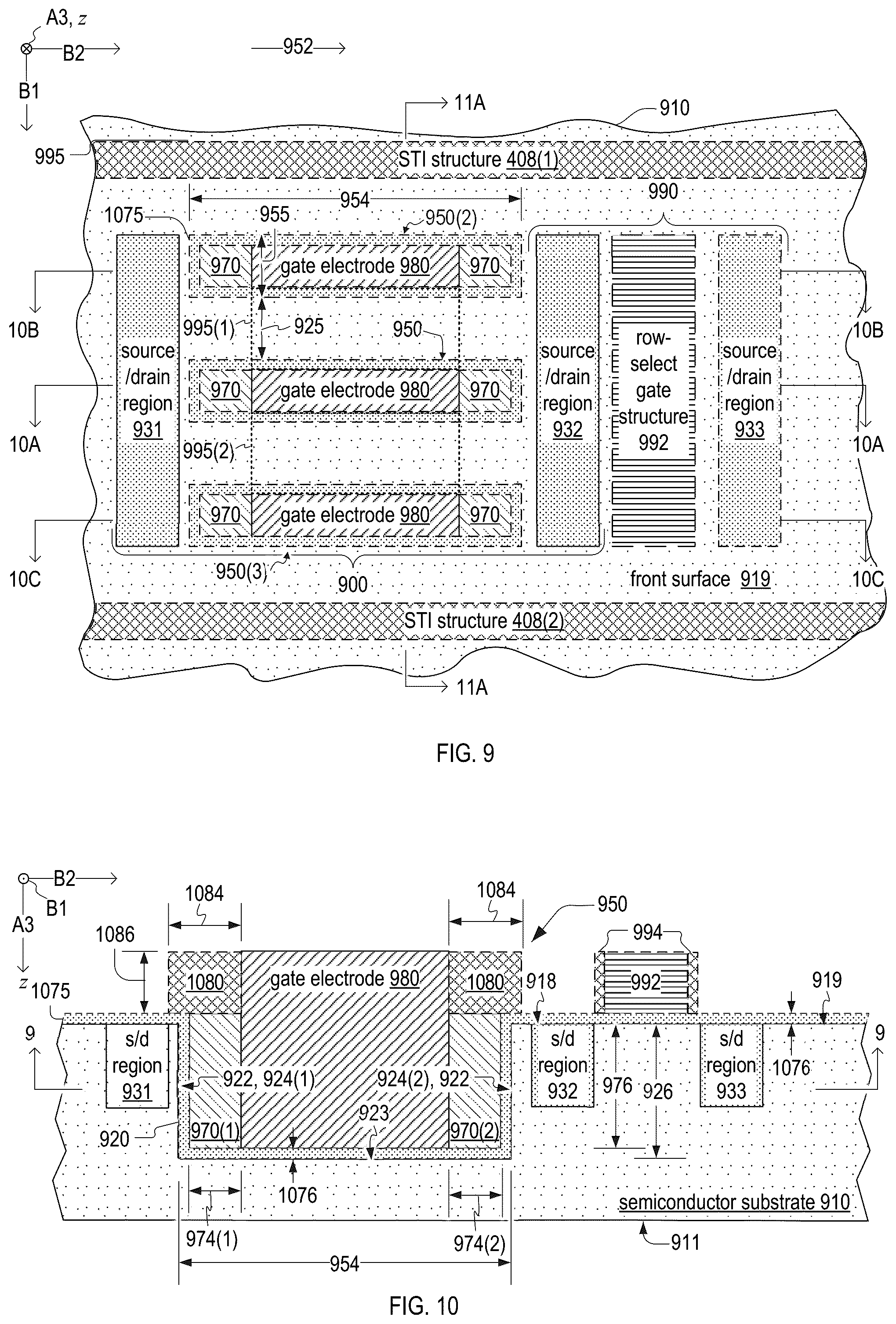 Patent US11810931 Figure 7 – Pixel-array substrate