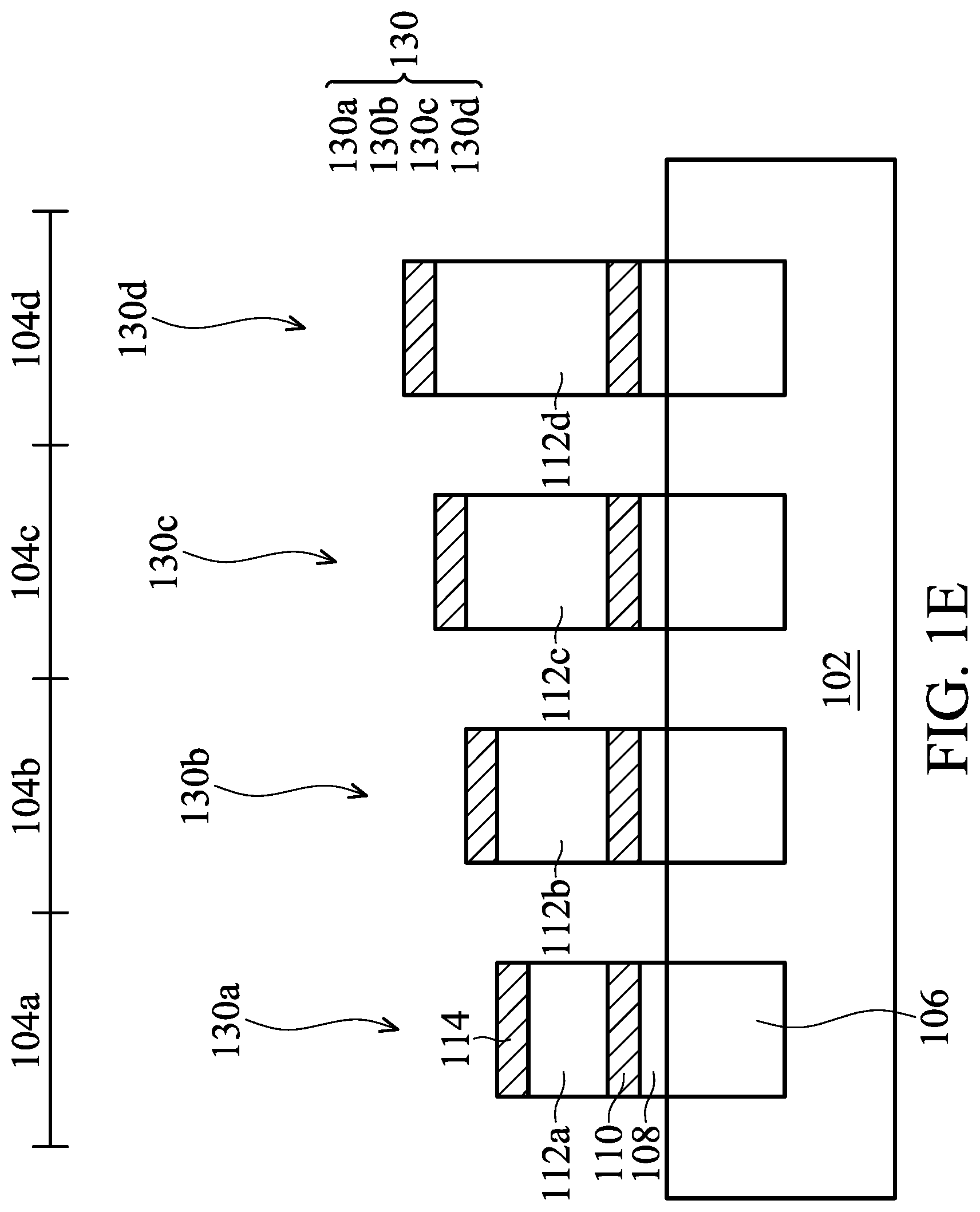 Patent US11810934 Figure 5 – Image sensors including insulating layers in different pixel regions having different thicknesses and methods for forming the same