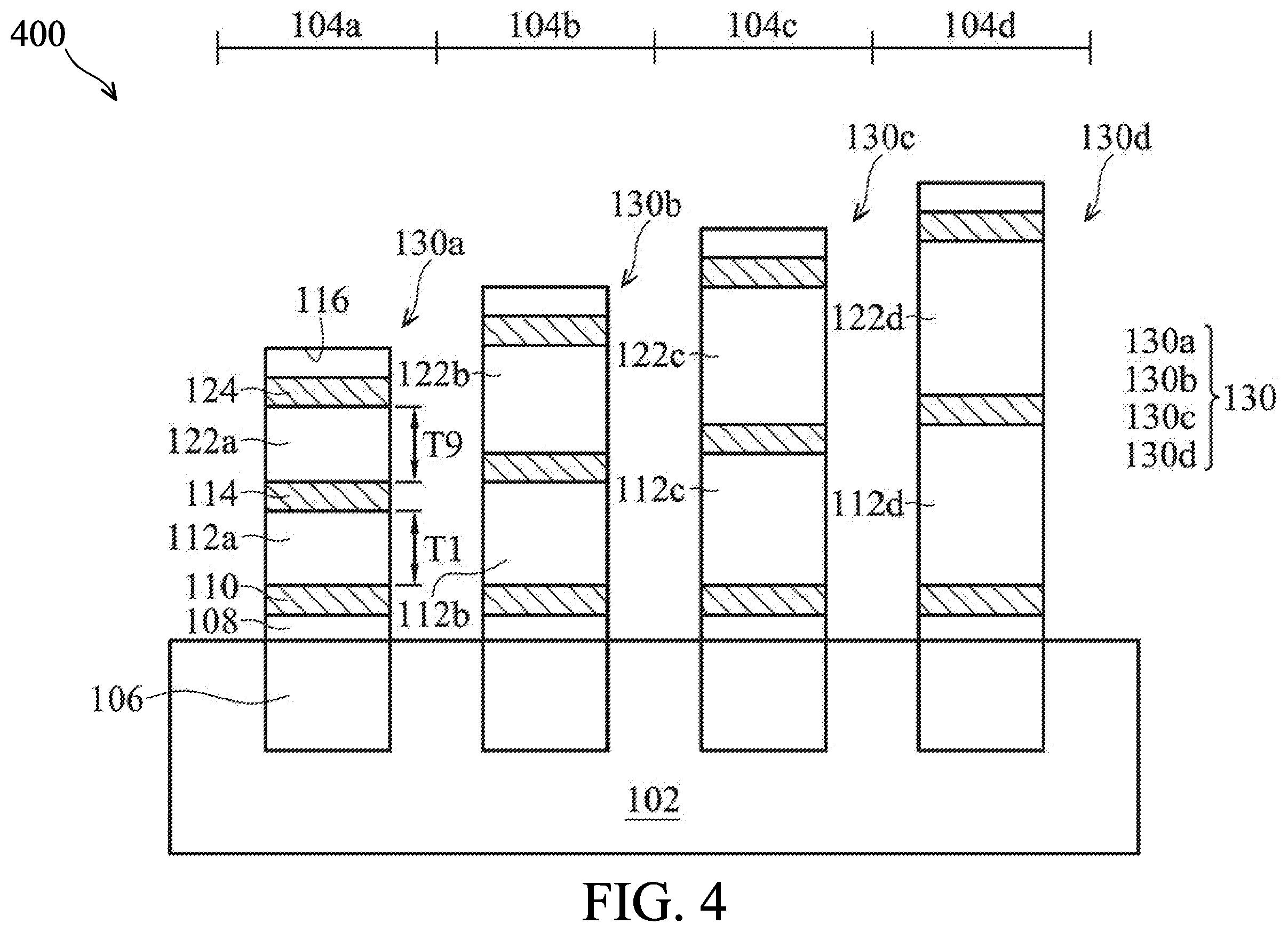 Patent US11810934 Figure 13 – Image sensors including insulating layers in different pixel regions having different thicknesses and methods for forming the same