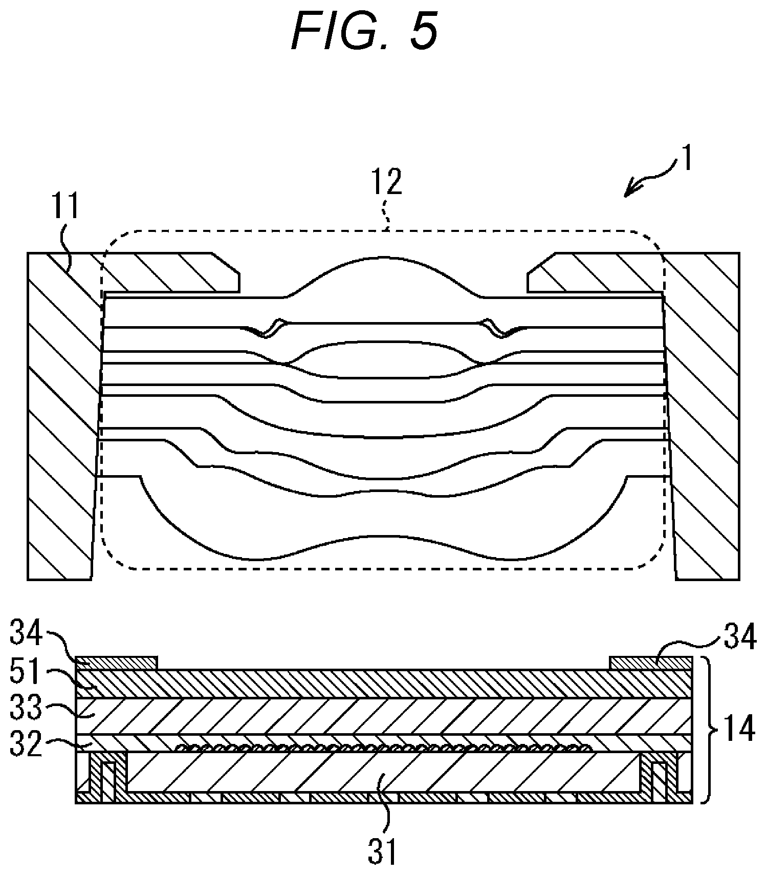 Patent US11810935 Figure 5 – Imaging device, solid state image sensor, and electronic device