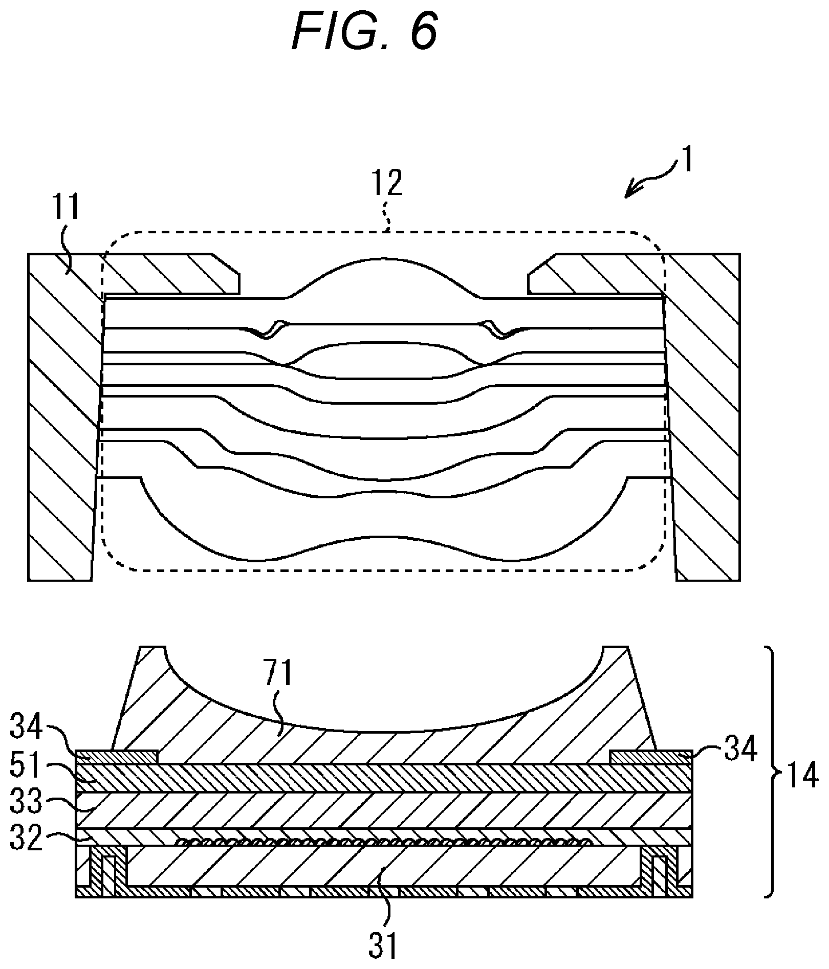 Patent US11810935 Figure 6 – Imaging device, solid state image sensor, and electronic device