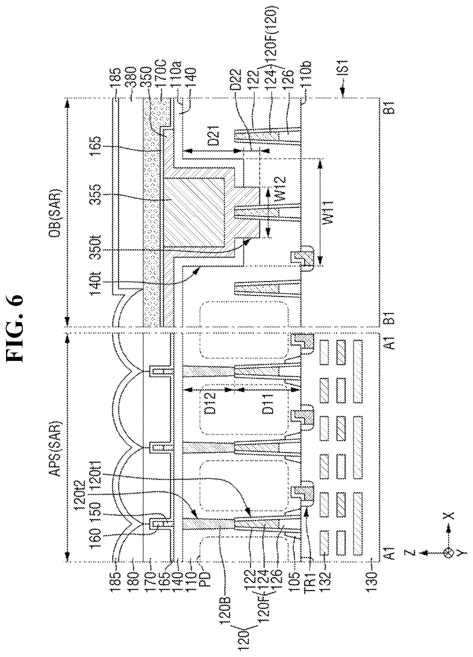 Patent US11810937 Figure 8 – Image sensor and method for fabricating the same