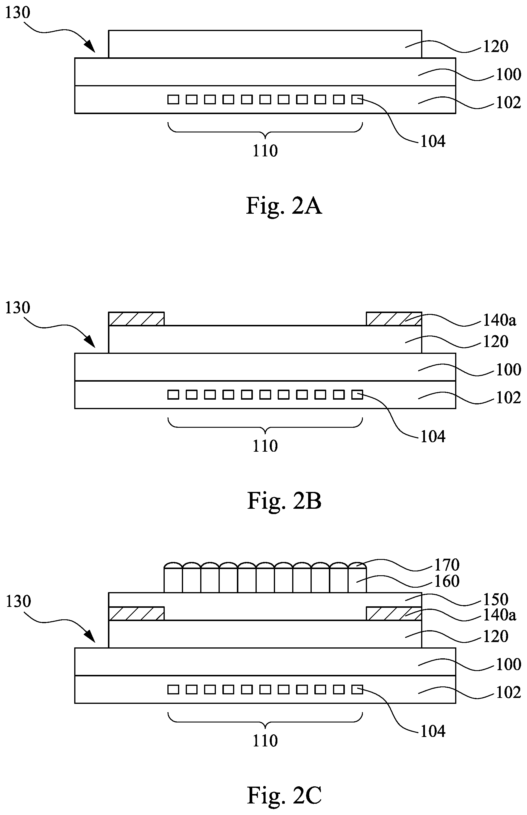 Patent US11810939 Figure 3 – Method of forming backside illuminated image sensor device with shielding layer