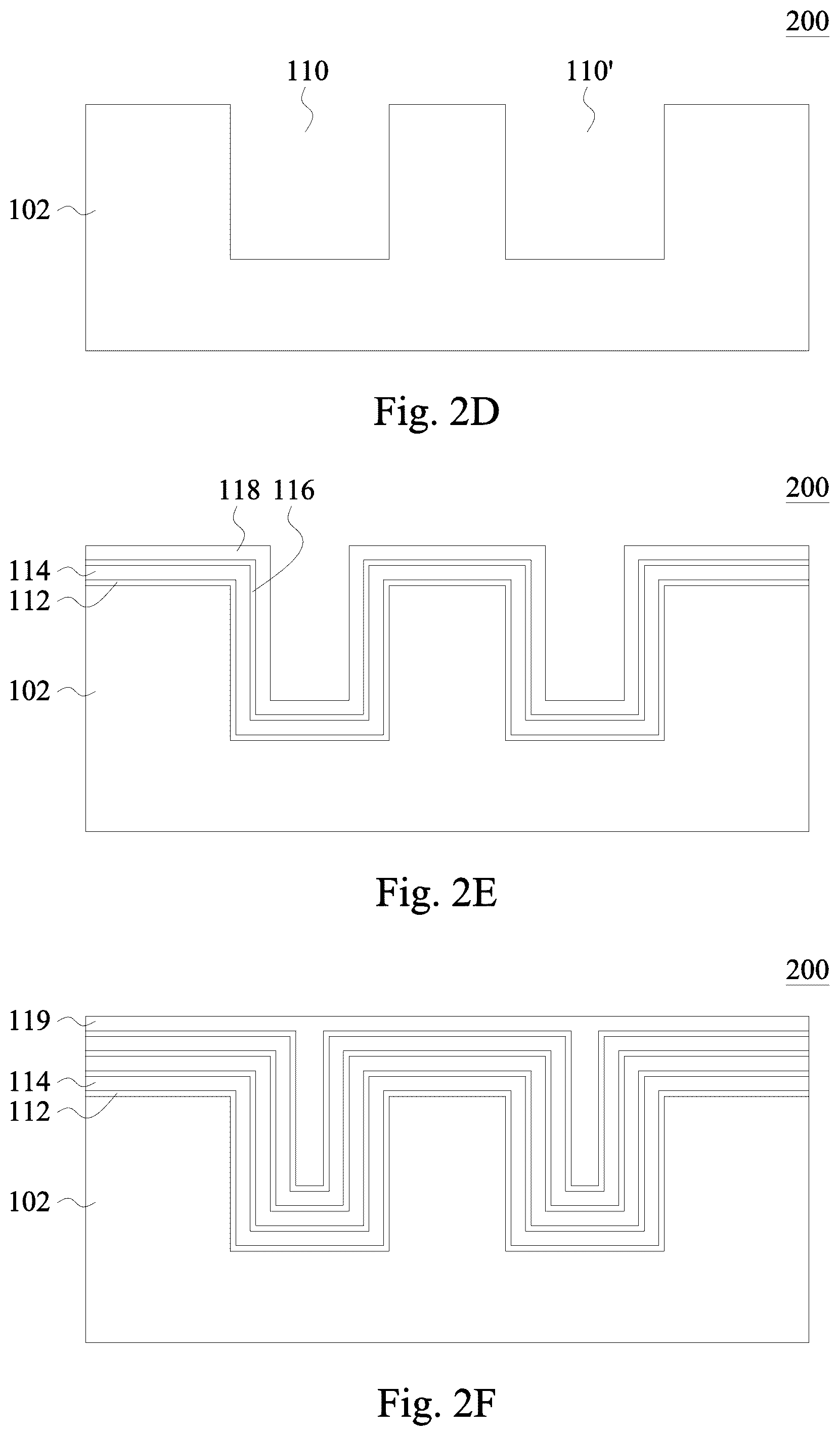 Patent US11810945 Figure 3 – Trench capacitor and method of forming the same