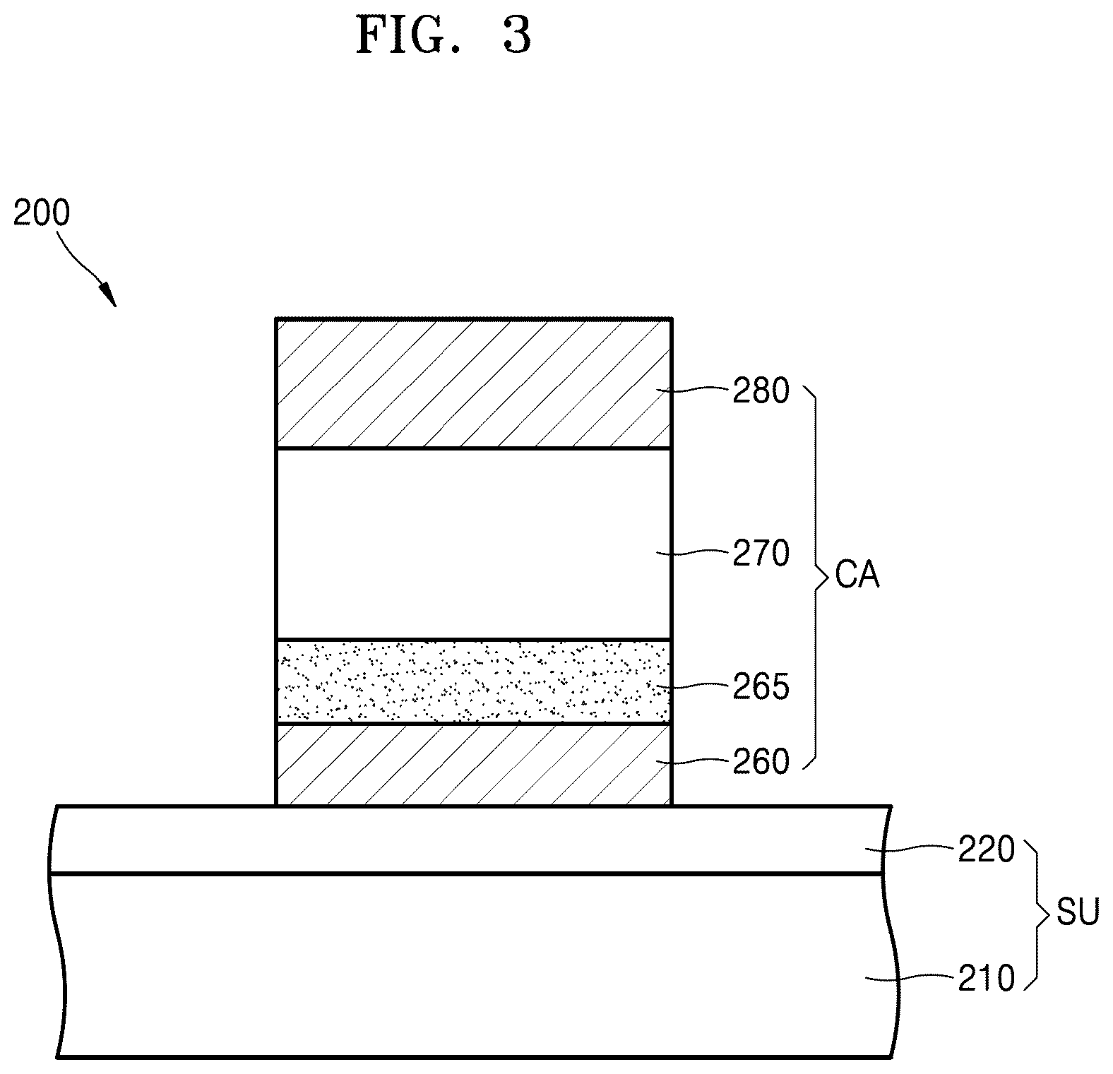 Patent US11810946 Figure 3 – Integrated circuit device including capacitor with metal nitrate interfacial layer