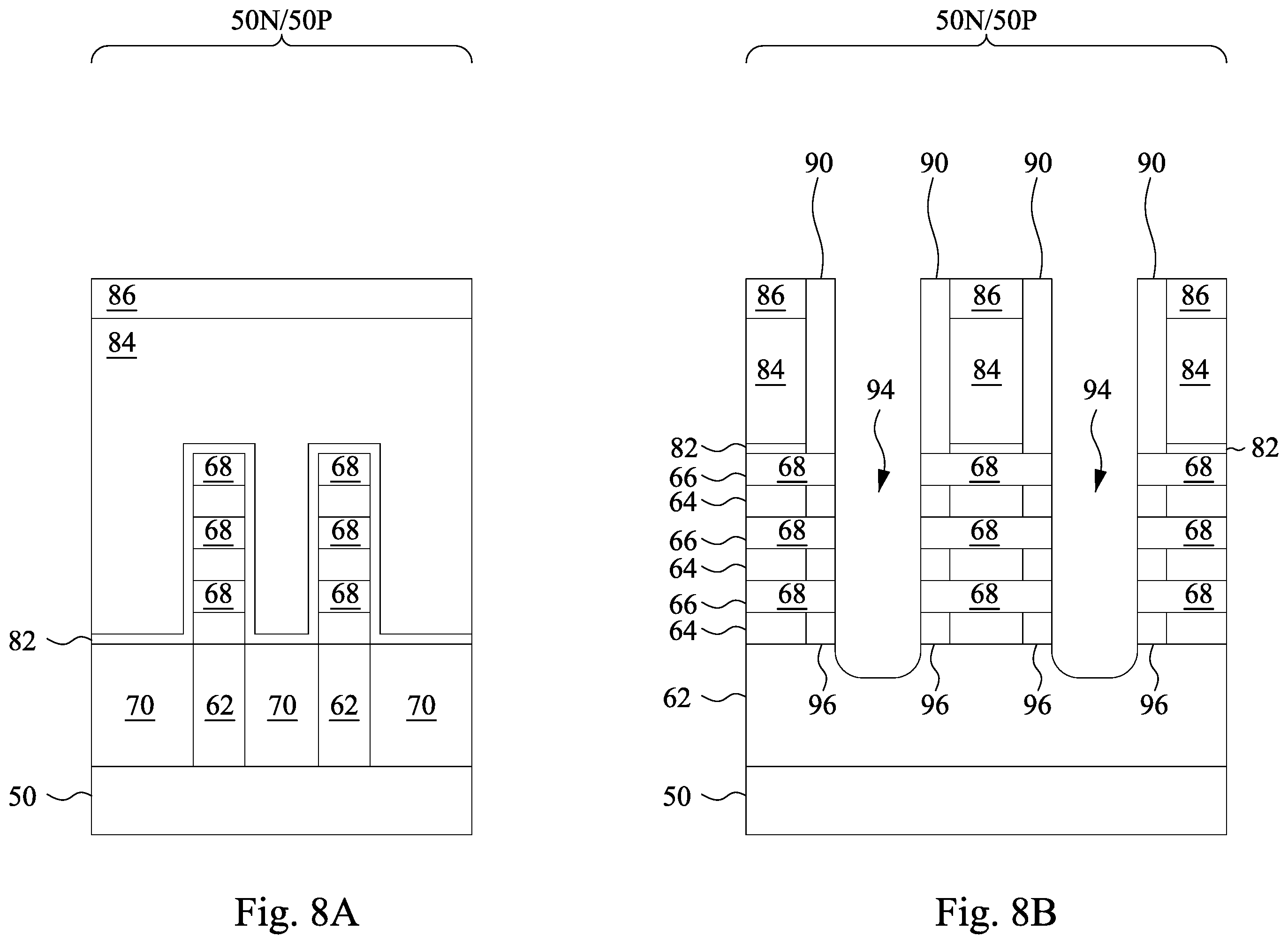 Patent US11810948 Figure 8 – Semiconductor device and method