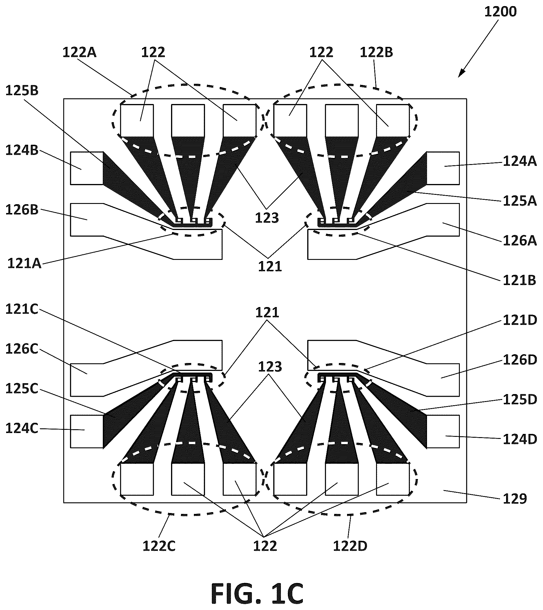 Patent US11810953 Figure 2 – Sensor having graphene transistors