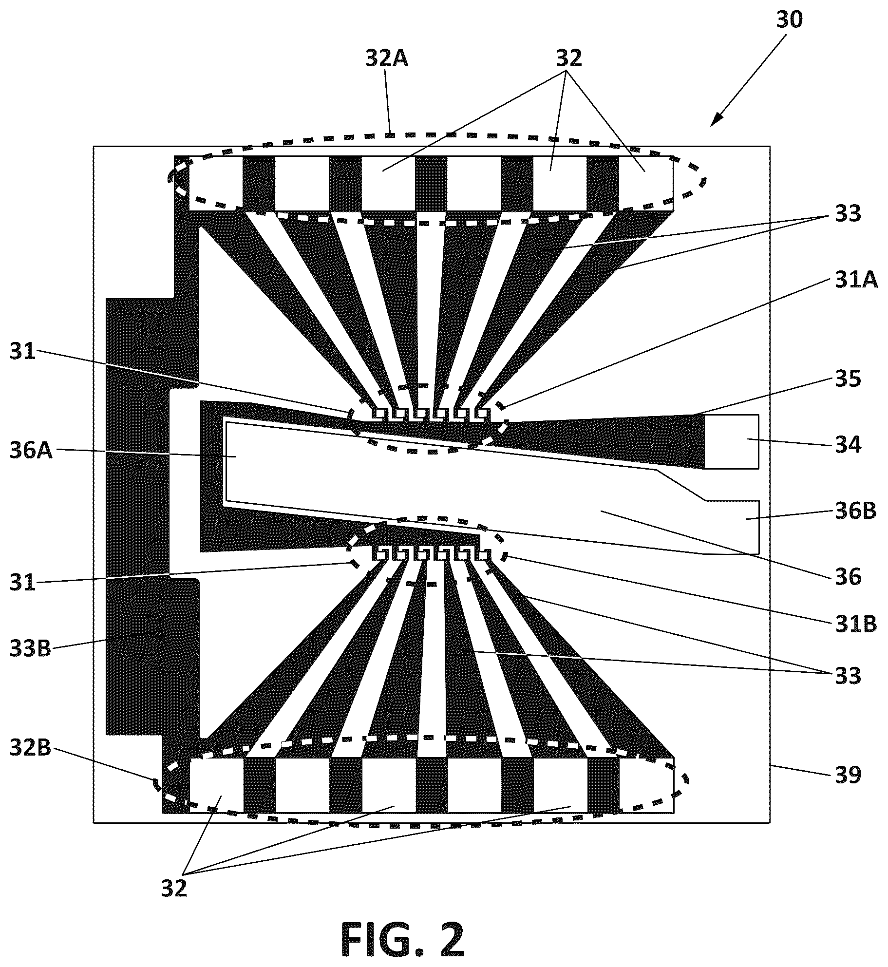 Patent US11810953 Figure 3 – Sensor having graphene transistors