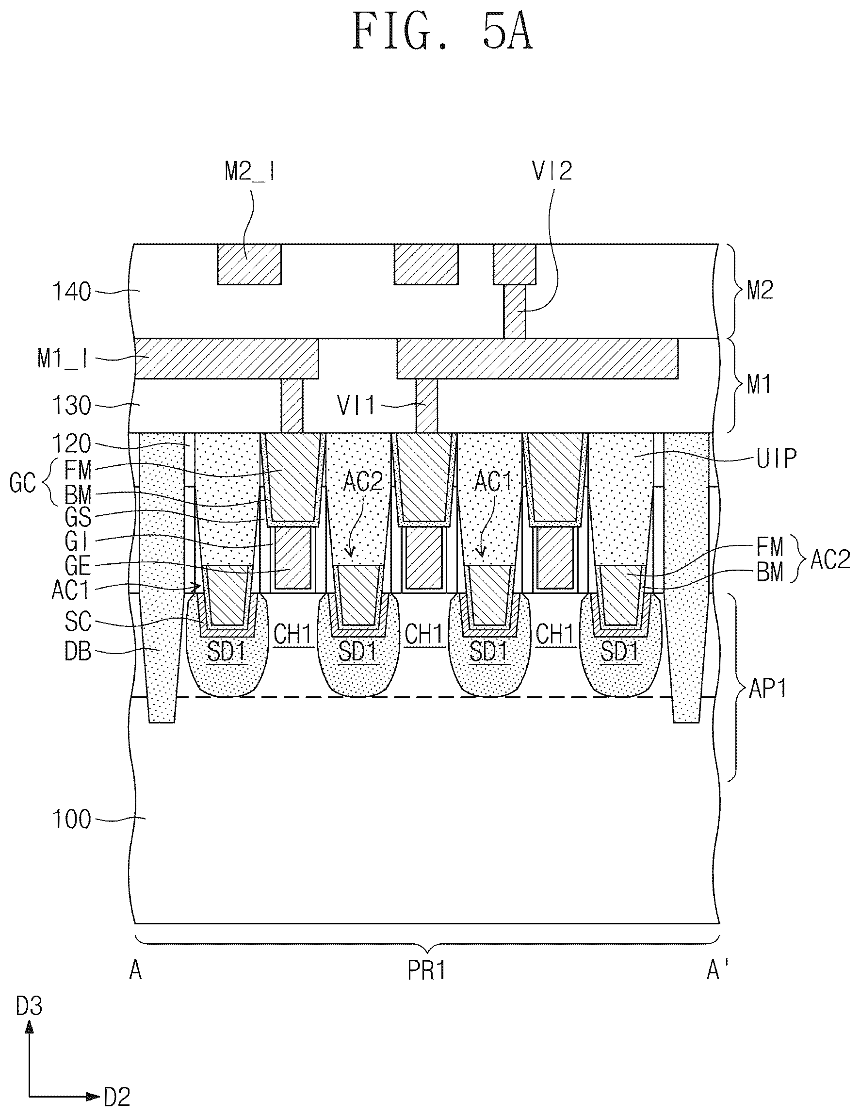 Patent US11810957 Figure 5 – Semiconductor device