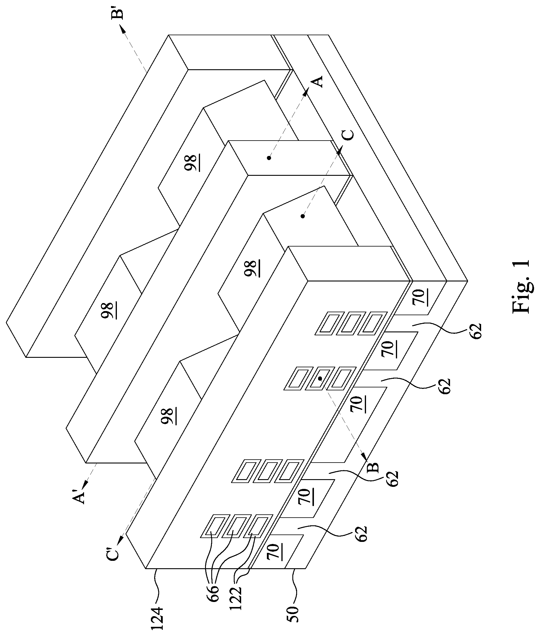 Patent US11810961 Figure 1 – Transistor gate structures and methods of forming the same