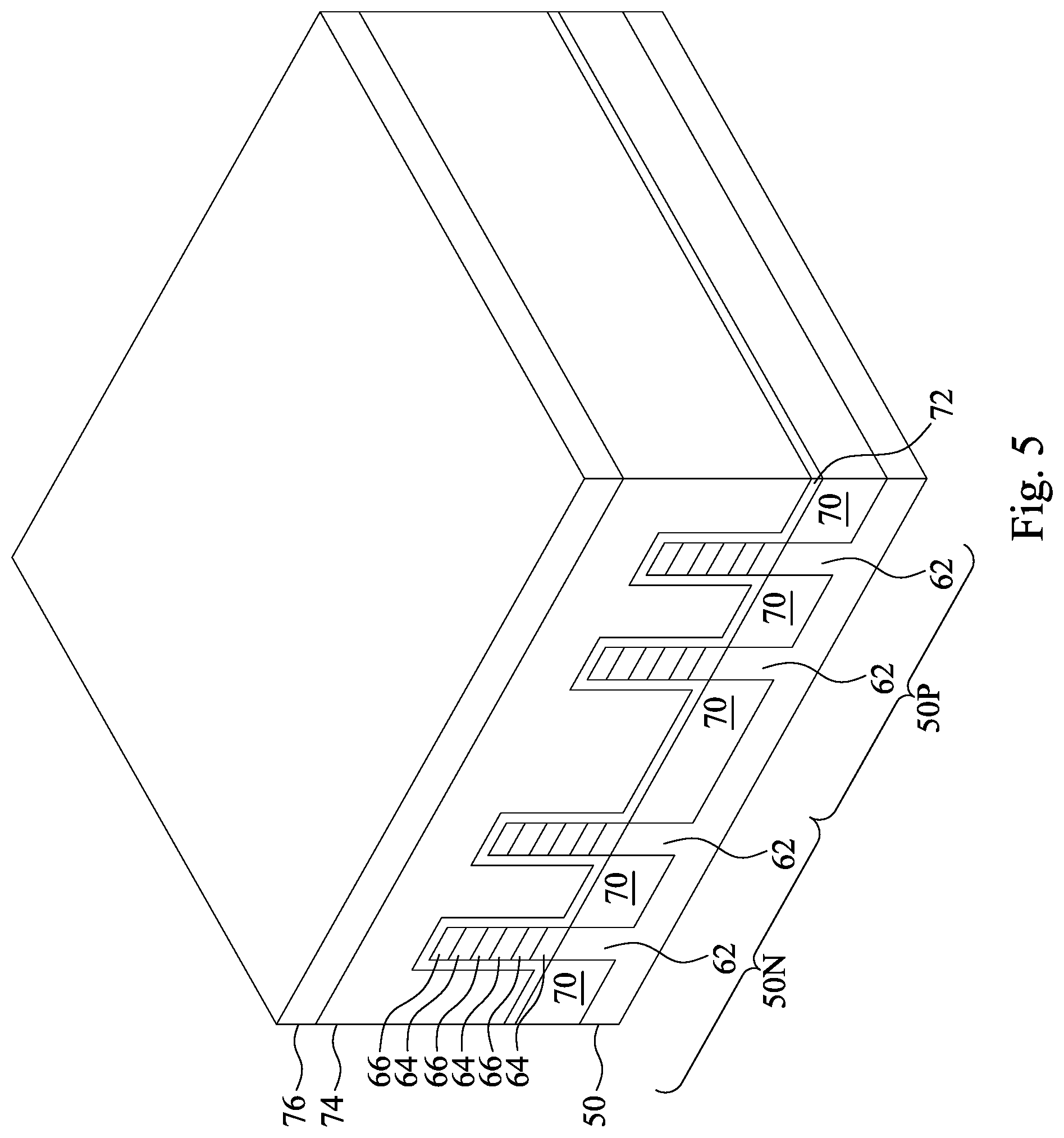 Patent US11810961 Figure 5 – Transistor gate structures and methods of forming the same