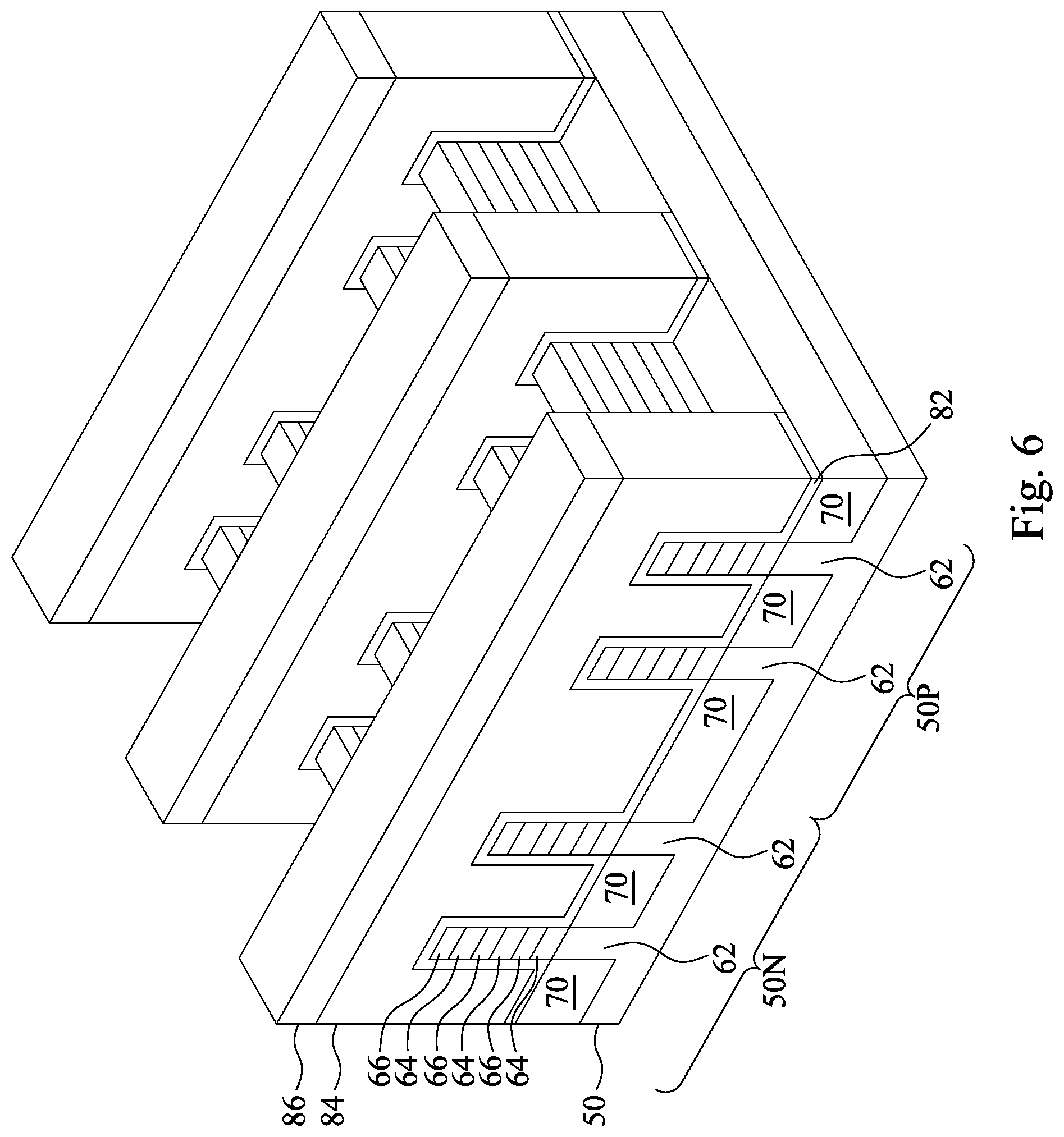Patent US11810961 Figure 6 – Transistor gate structures and methods of forming the same