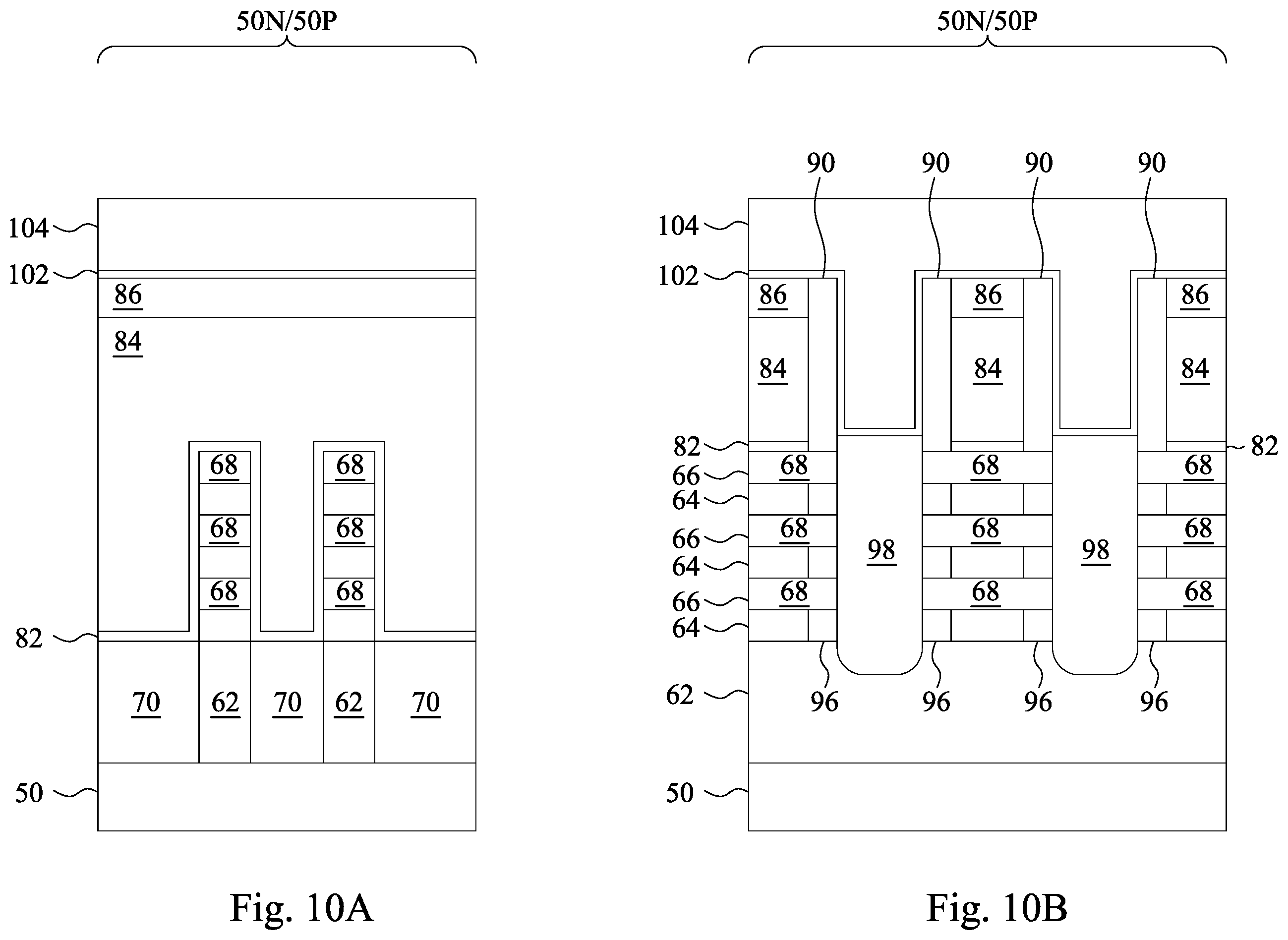 Patent US11810961 Figure 11 – Transistor gate structures and methods of forming the same