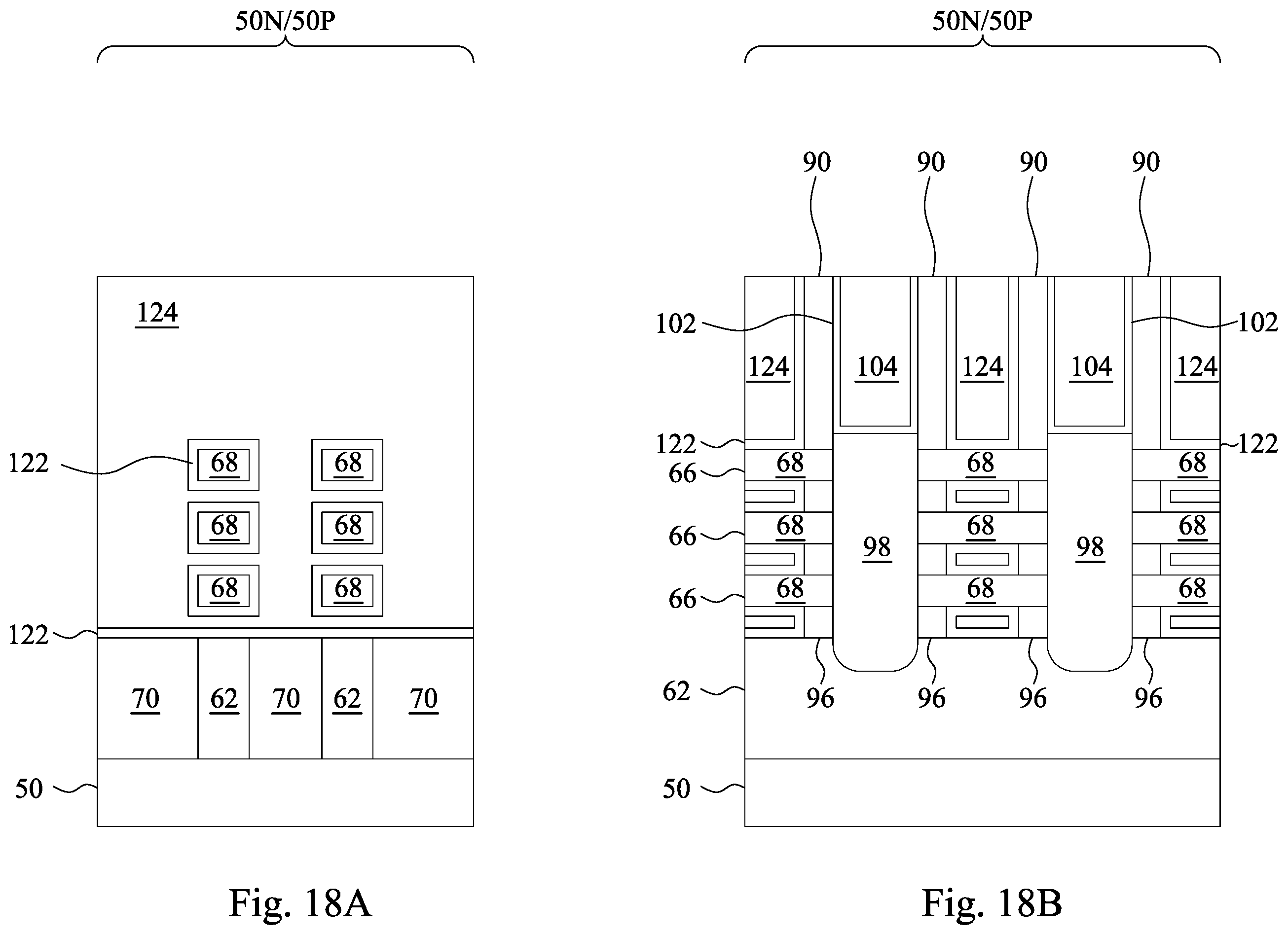 Patent US11810961 Figure 19 – Transistor gate structures and methods of forming the same