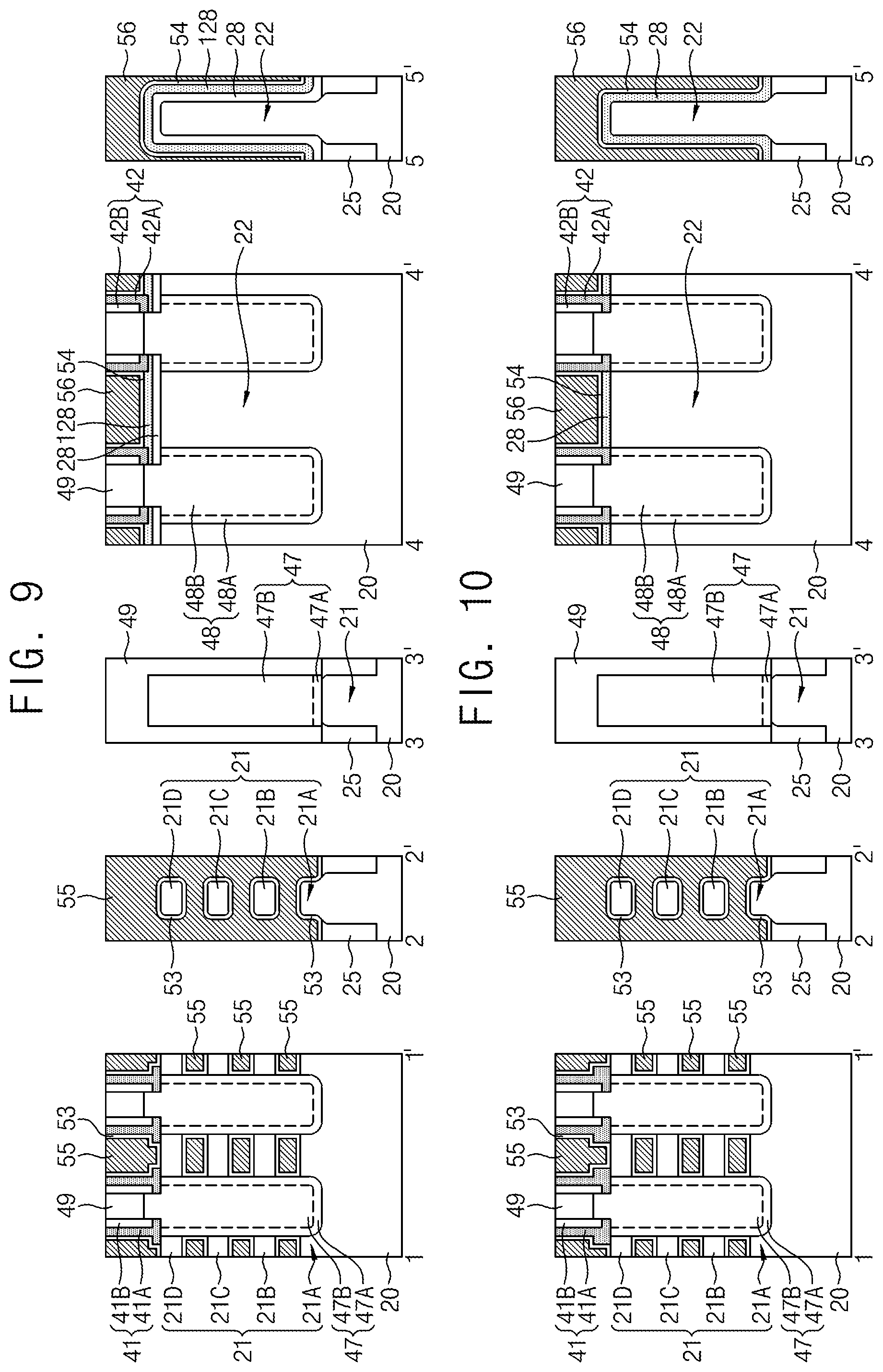 Patent US11810964 Figure 4 – Semiconductor devices including gate spacer