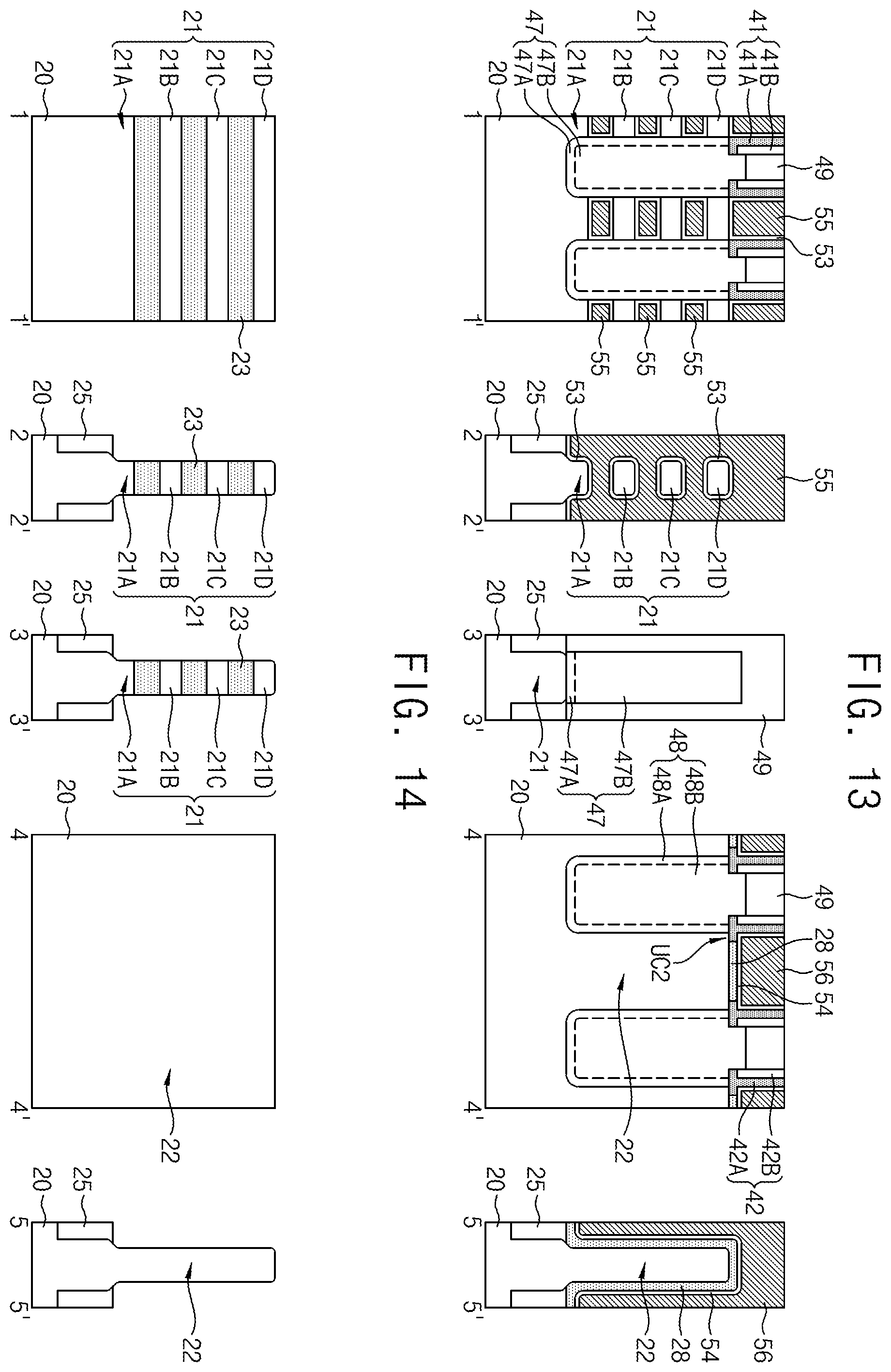 Patent US11810964 Figure 6 – Semiconductor devices including gate spacer
