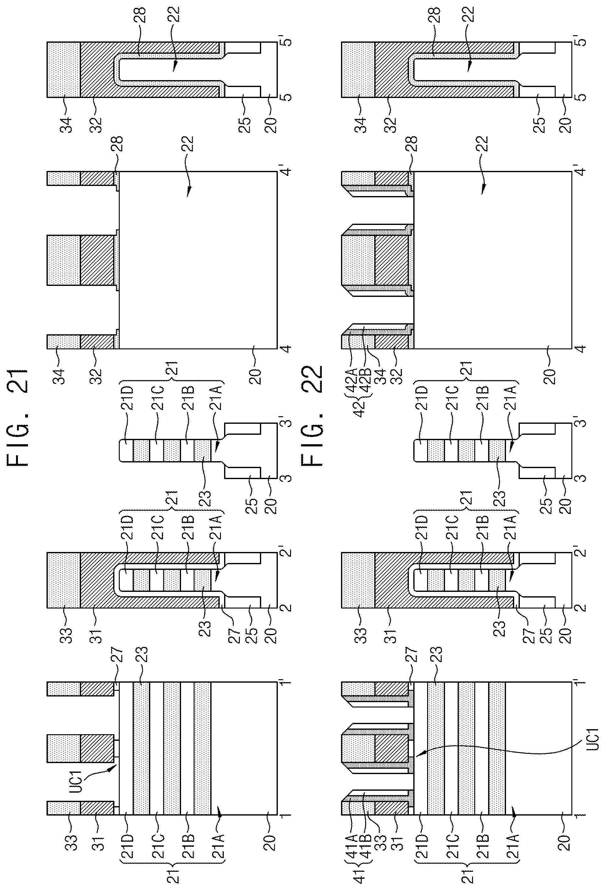 Patent US11810964 Figure 10 – Semiconductor devices including gate spacer