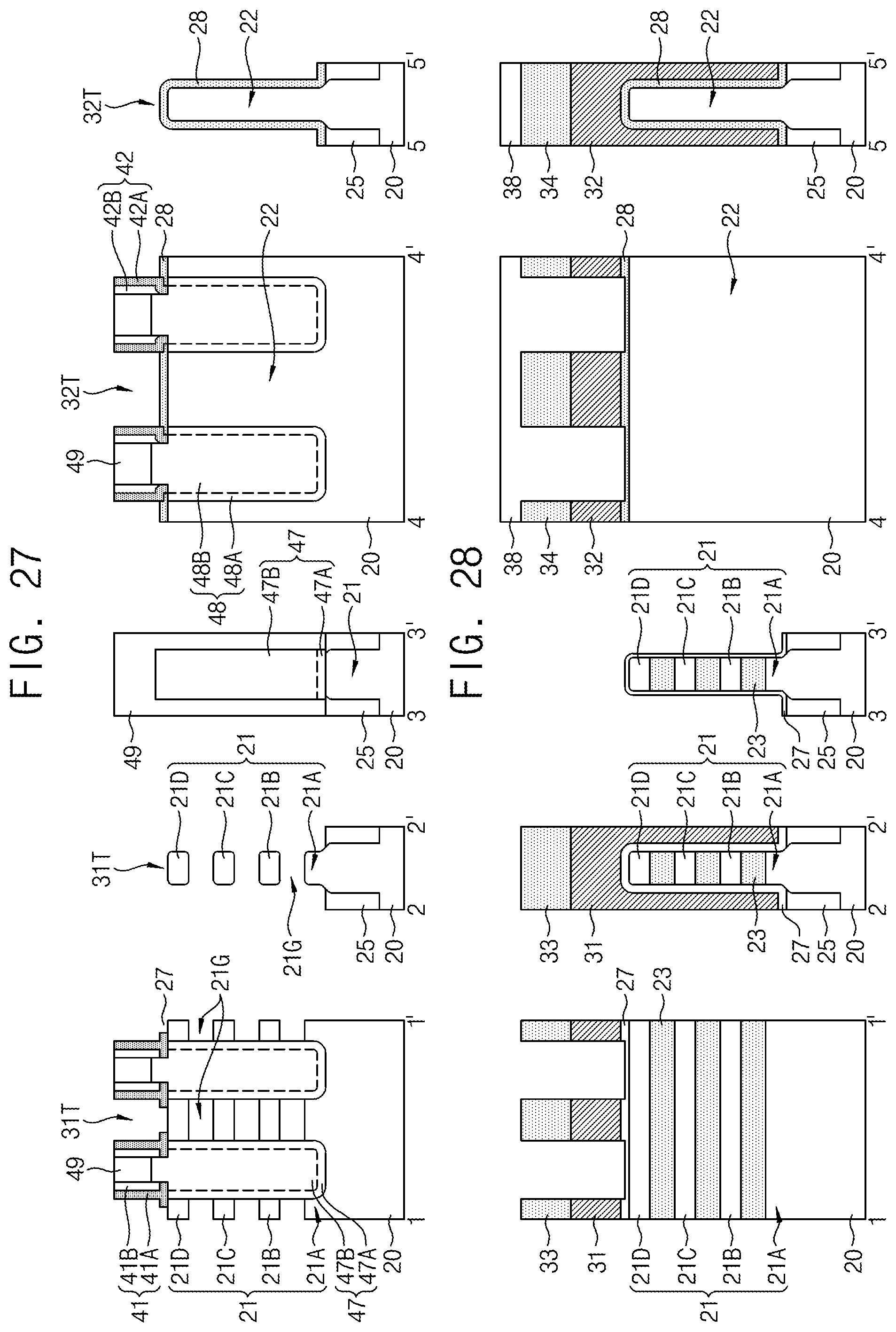 Patent US11810964 Figure 13 – Semiconductor devices including gate spacer