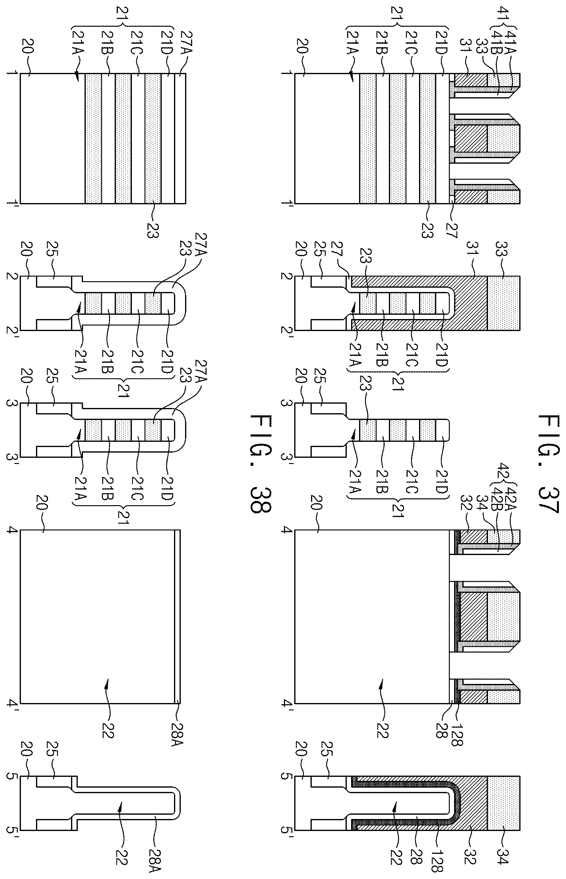 Patent US11810964 Figure 18 – Semiconductor devices including gate spacer