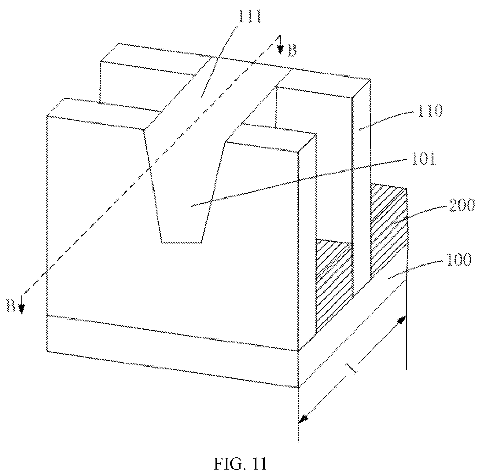 Patent US11810966 Figure 6 – Semiconductor structure and method for fabricating the same