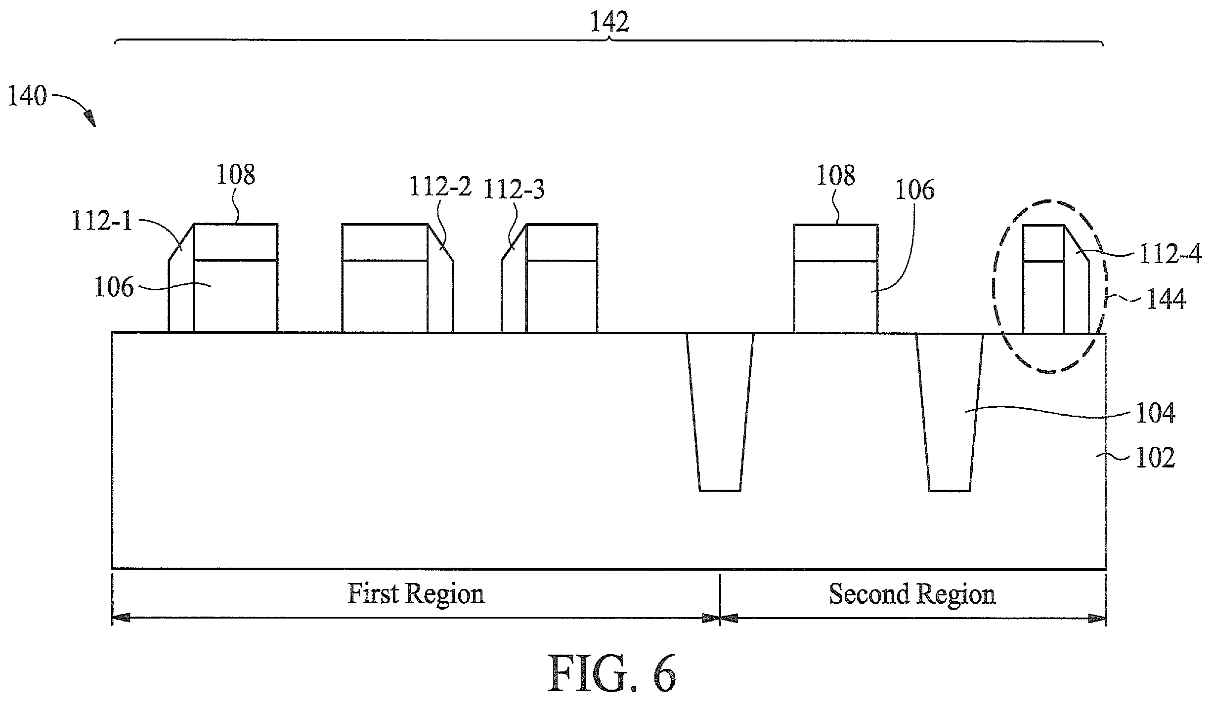 Patent US11810967 Figure 8 – Method of making semiconductor device comprising flash memory and resulting device