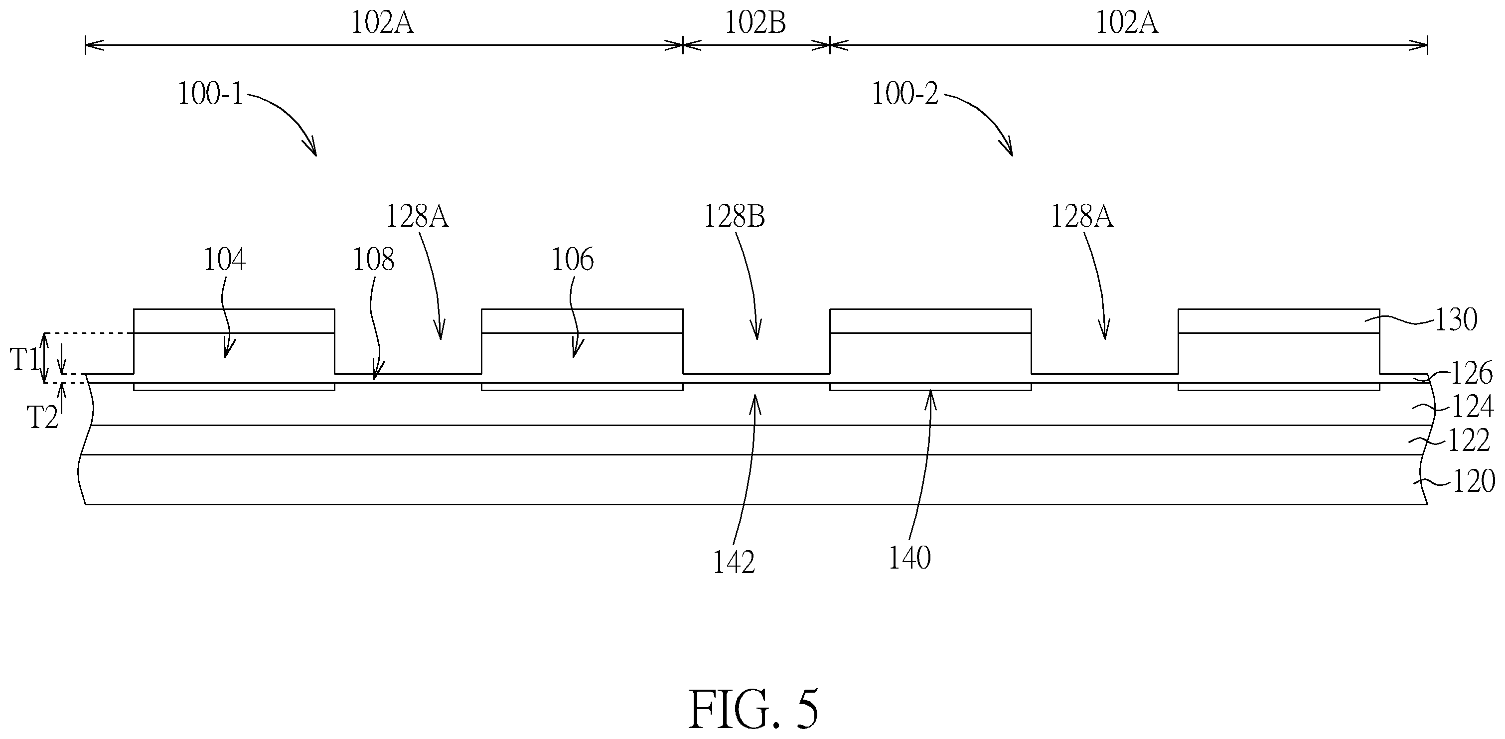 Patent US11810972 Figure 5 – Semiconductor device