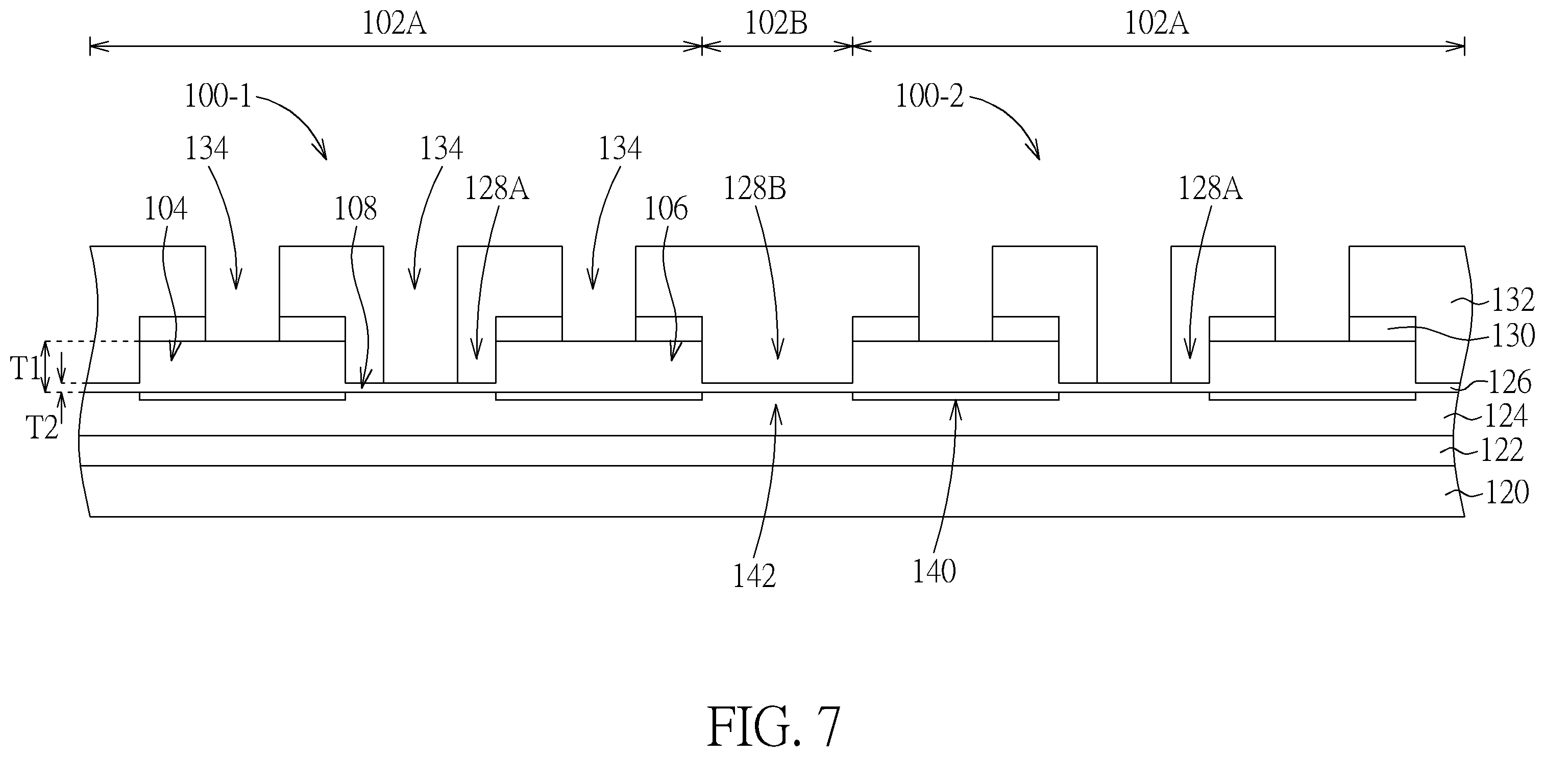 Patent US11810972 Figure 7 – Semiconductor device